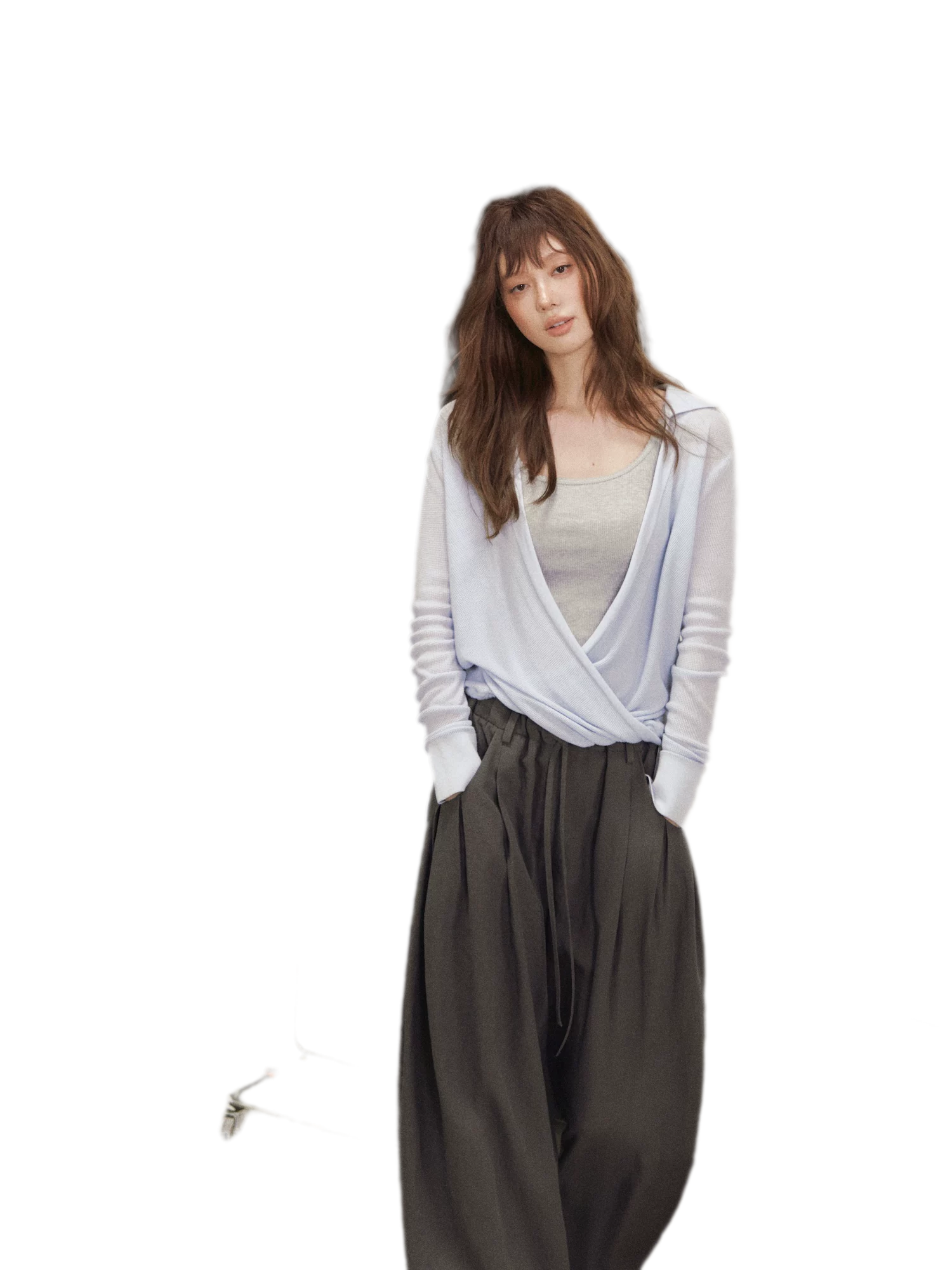 Silk Blend Knit Top
