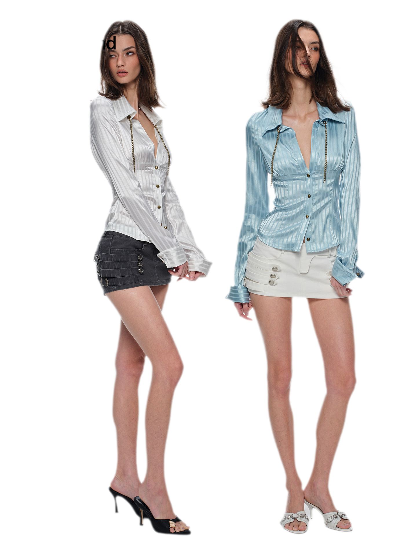 Cotton Utility Fitted Skort