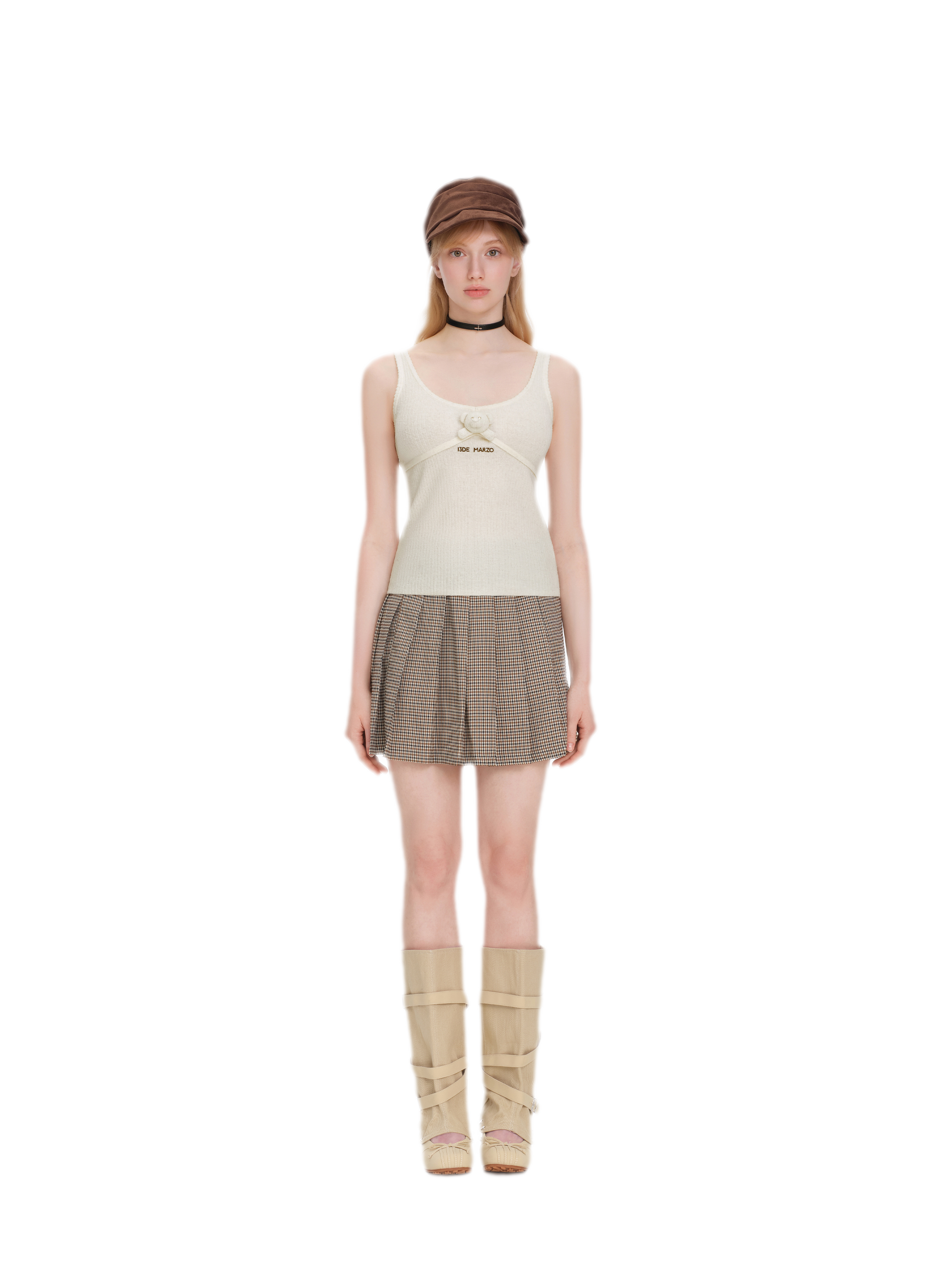 Mini Bear Sequin Camisole