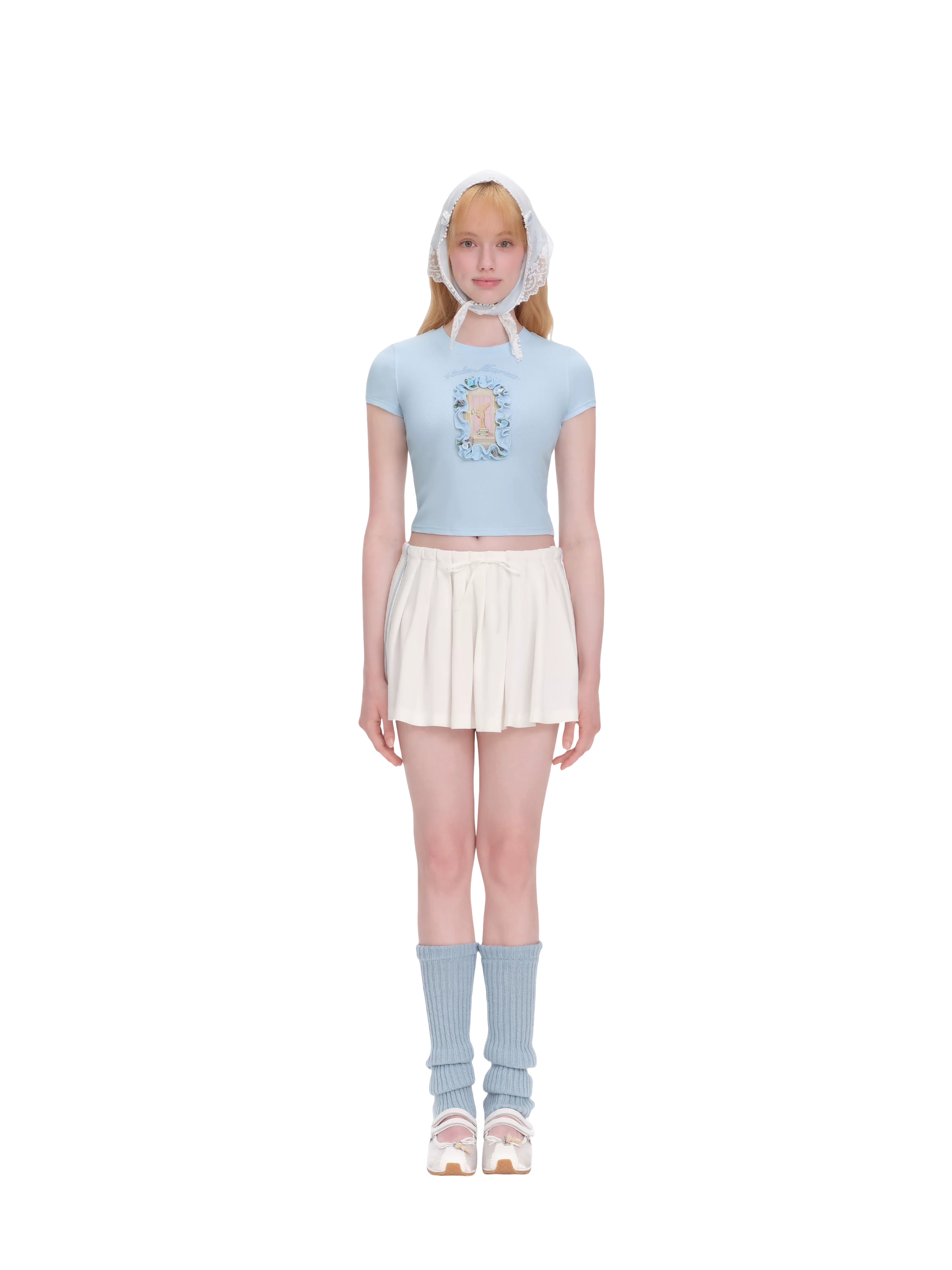 Spring Summer 2026 Bouquet Illustration Slim T-shirt