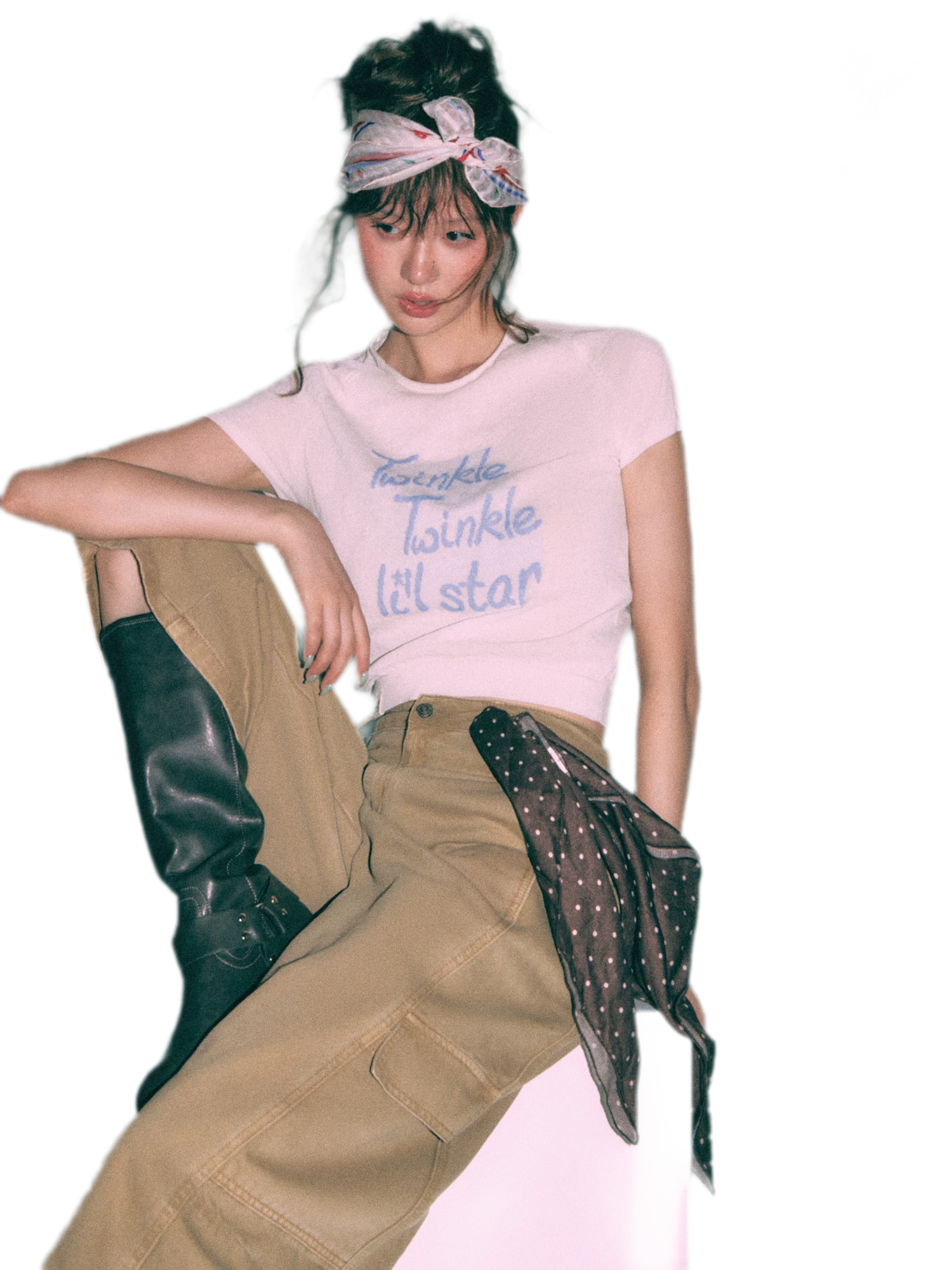 Small Star Knit Tee