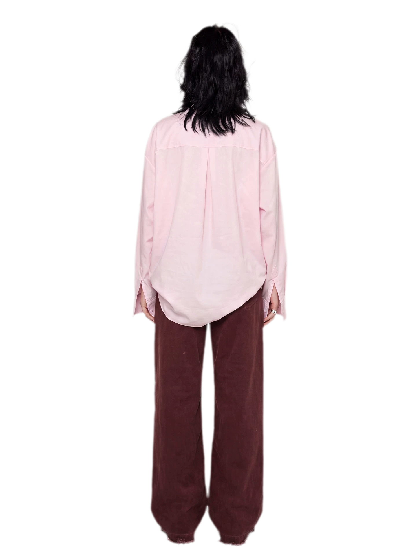 Textured Tie-Front Tencel Shirt