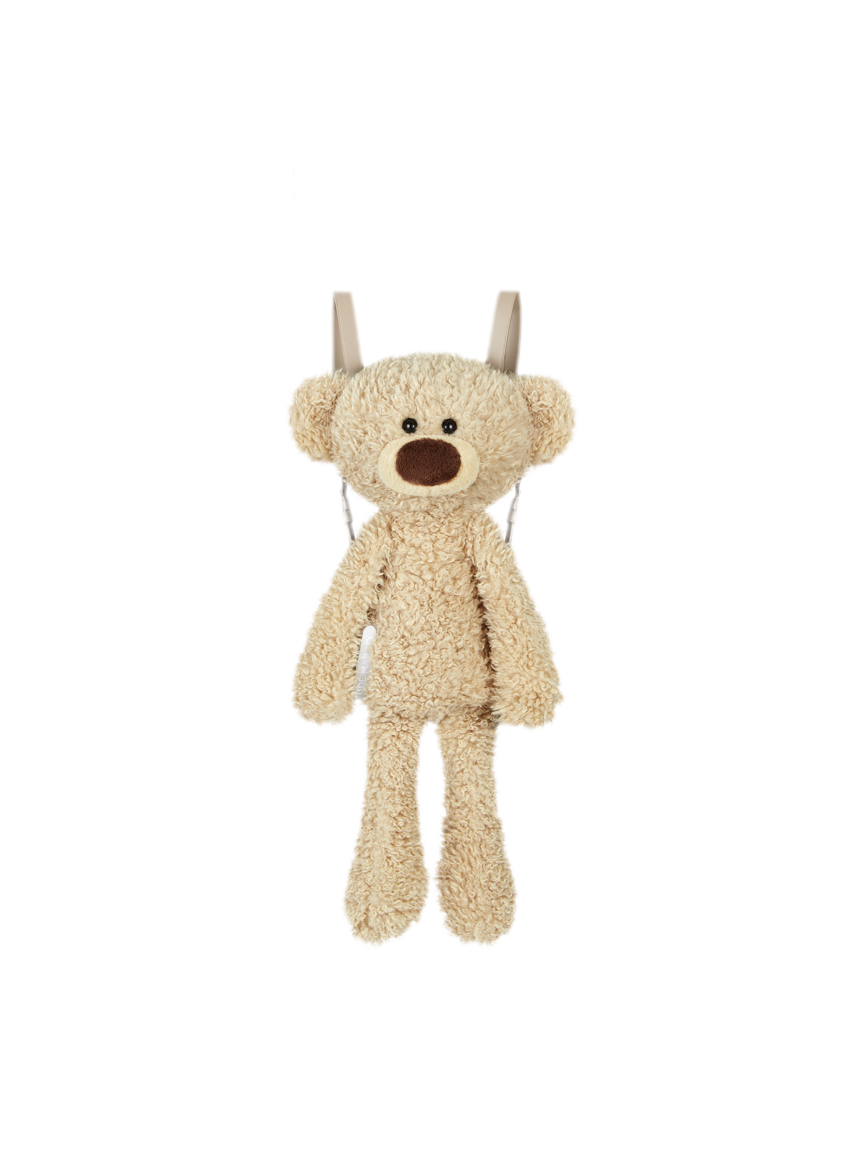Floral Plush Bear Backpack