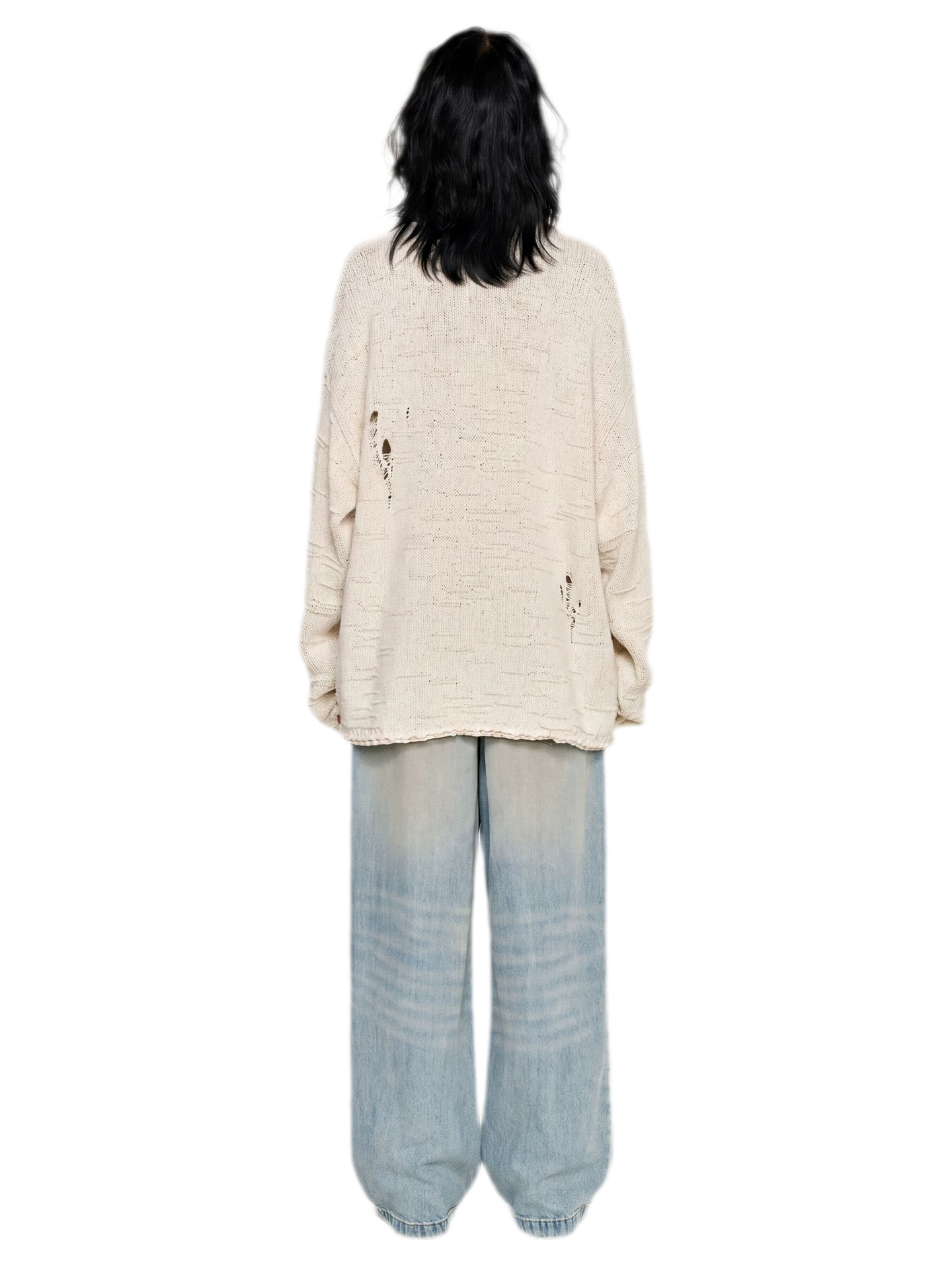 Washed Tencel Wide-Leg Pants
