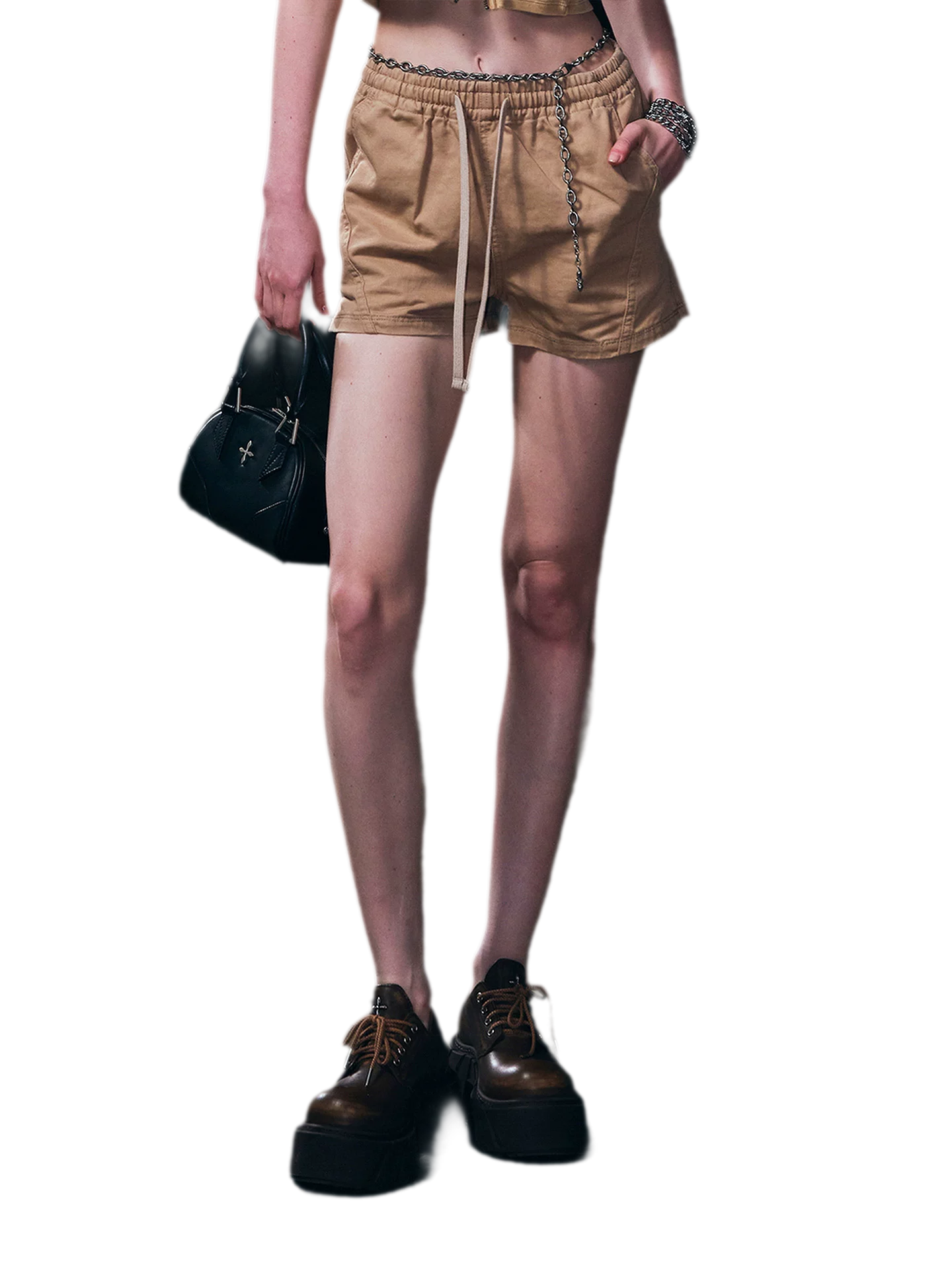Cross Statue Cargo Sports Shorts