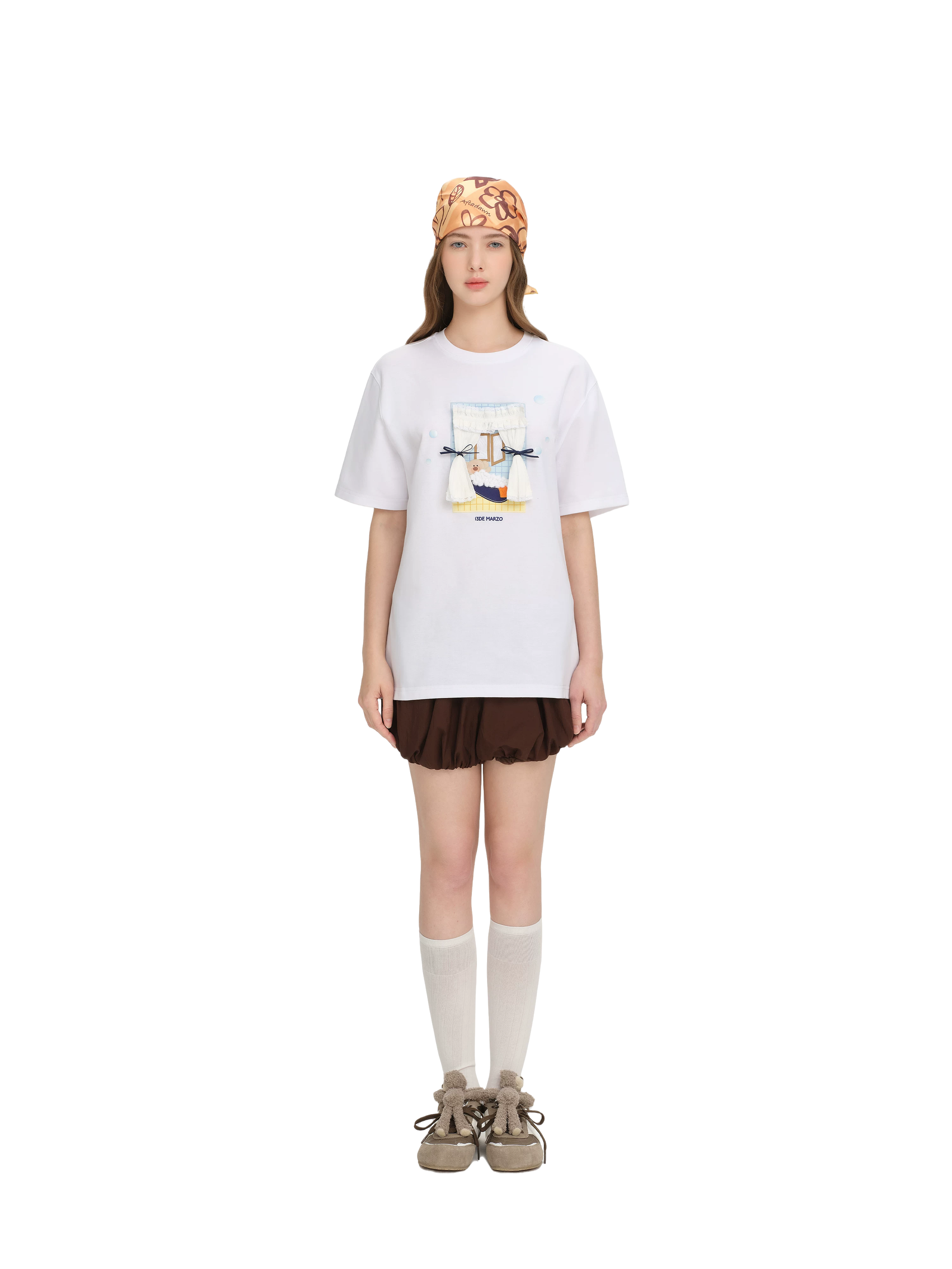 Bear Appliqué T-shirt