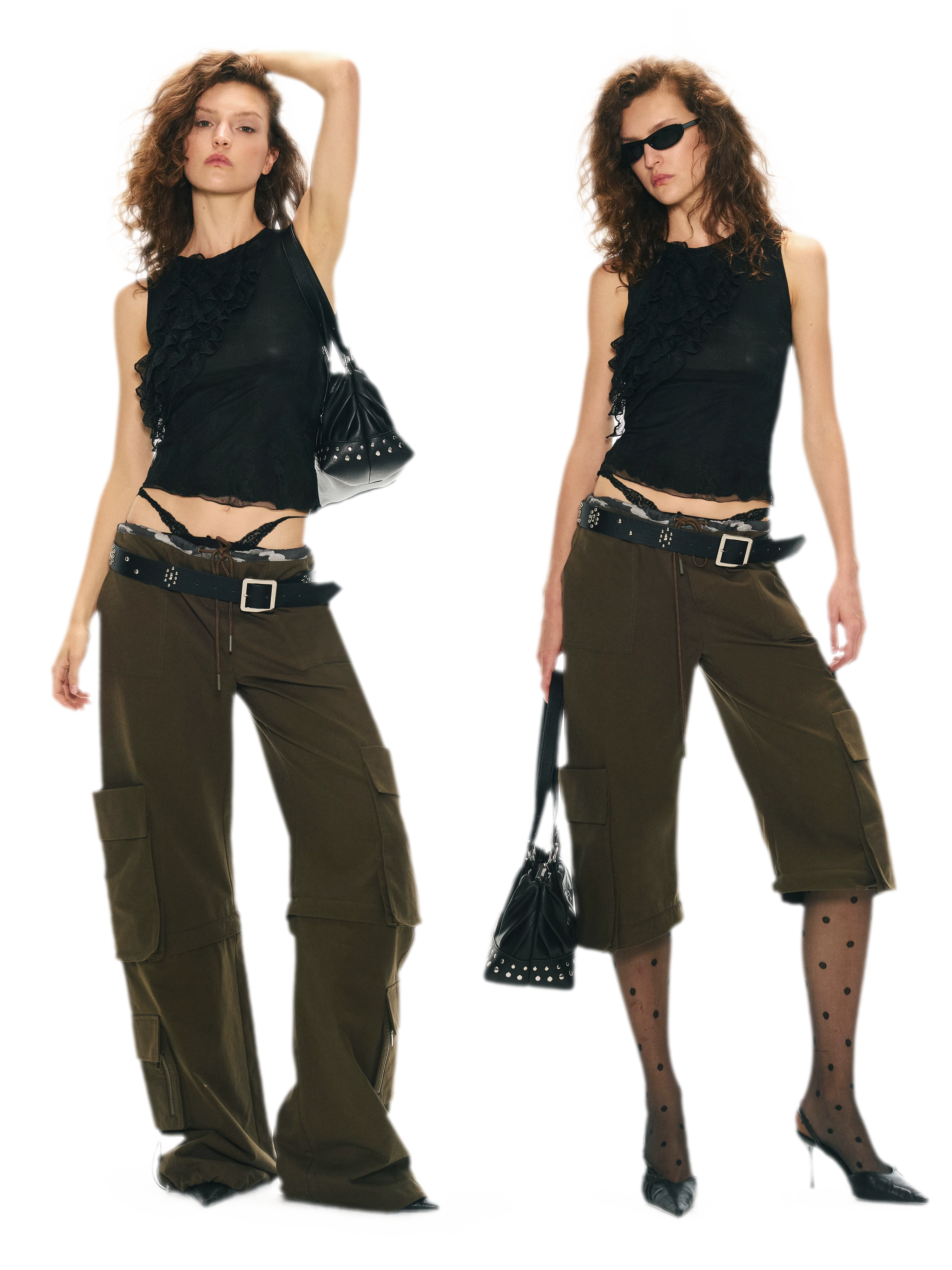 Vintage Workwear Convertible Pants