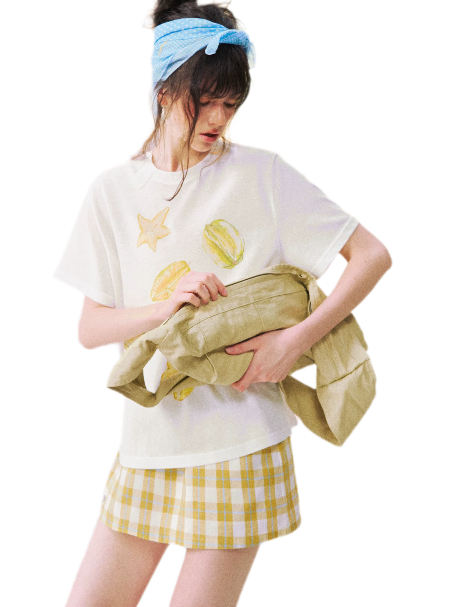Starfruit Print T-Shirt