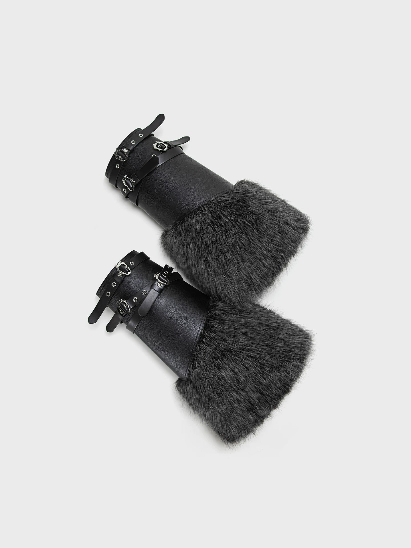 Faux Fur Cuff Leg Warmers