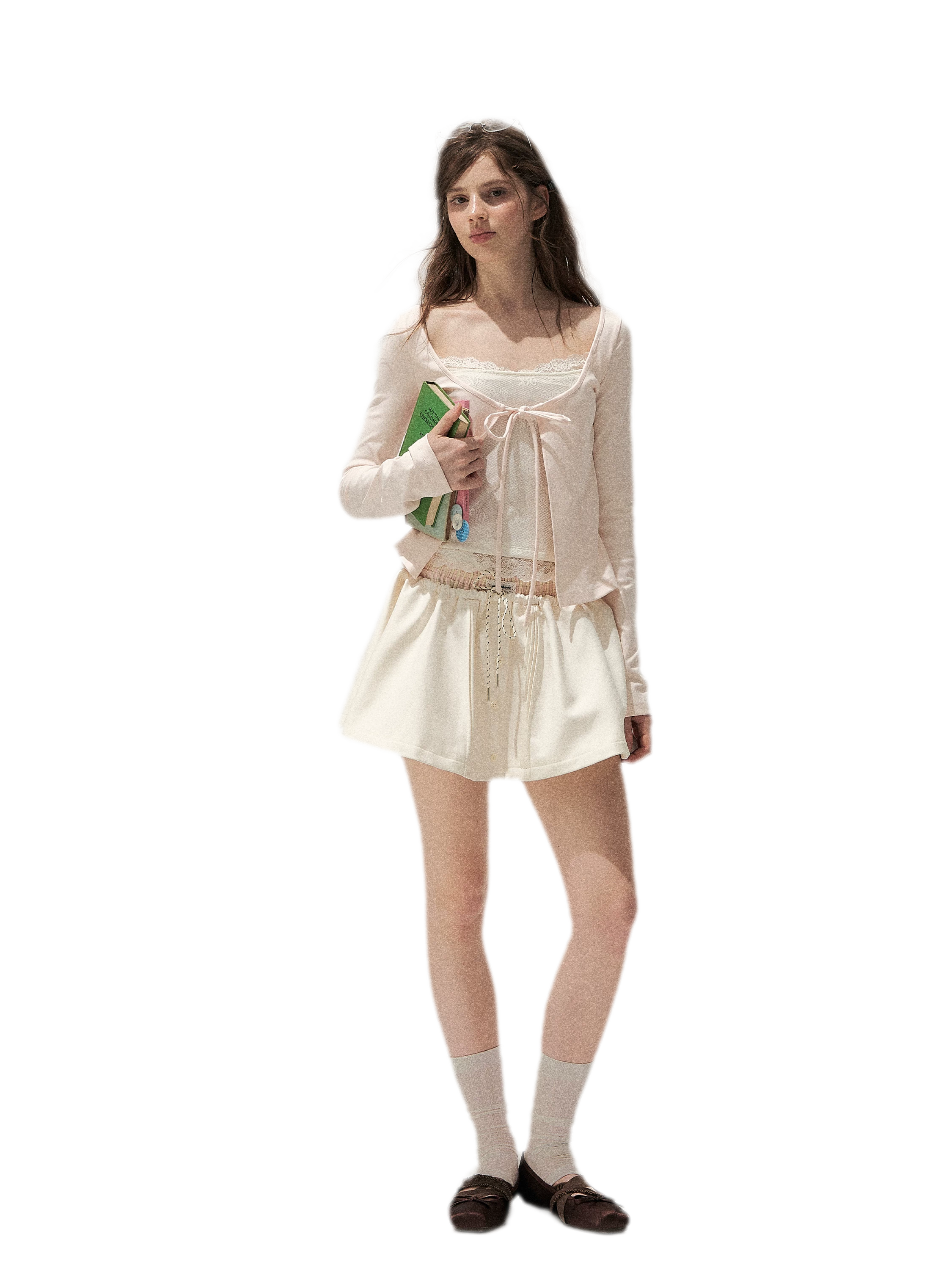 Lace Layered Long-Sleeve T-Shirt