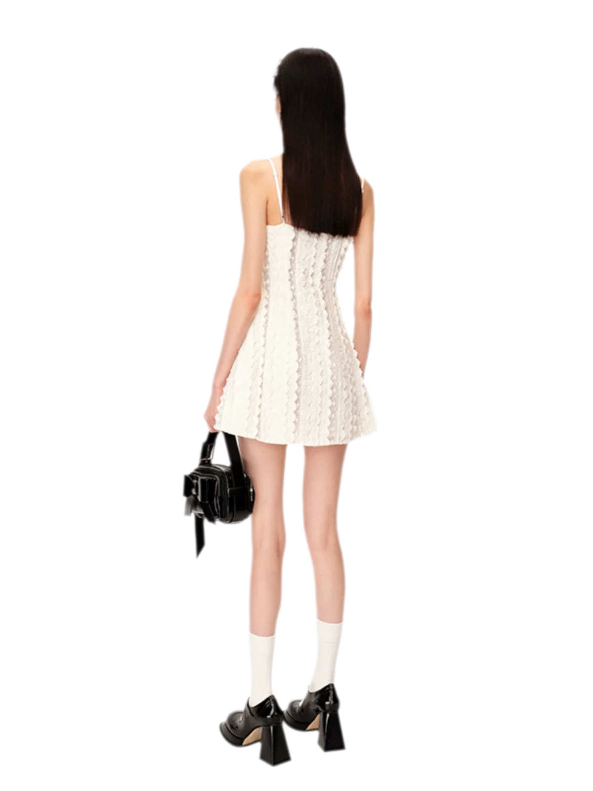 Elegant French Short Camisole Dress