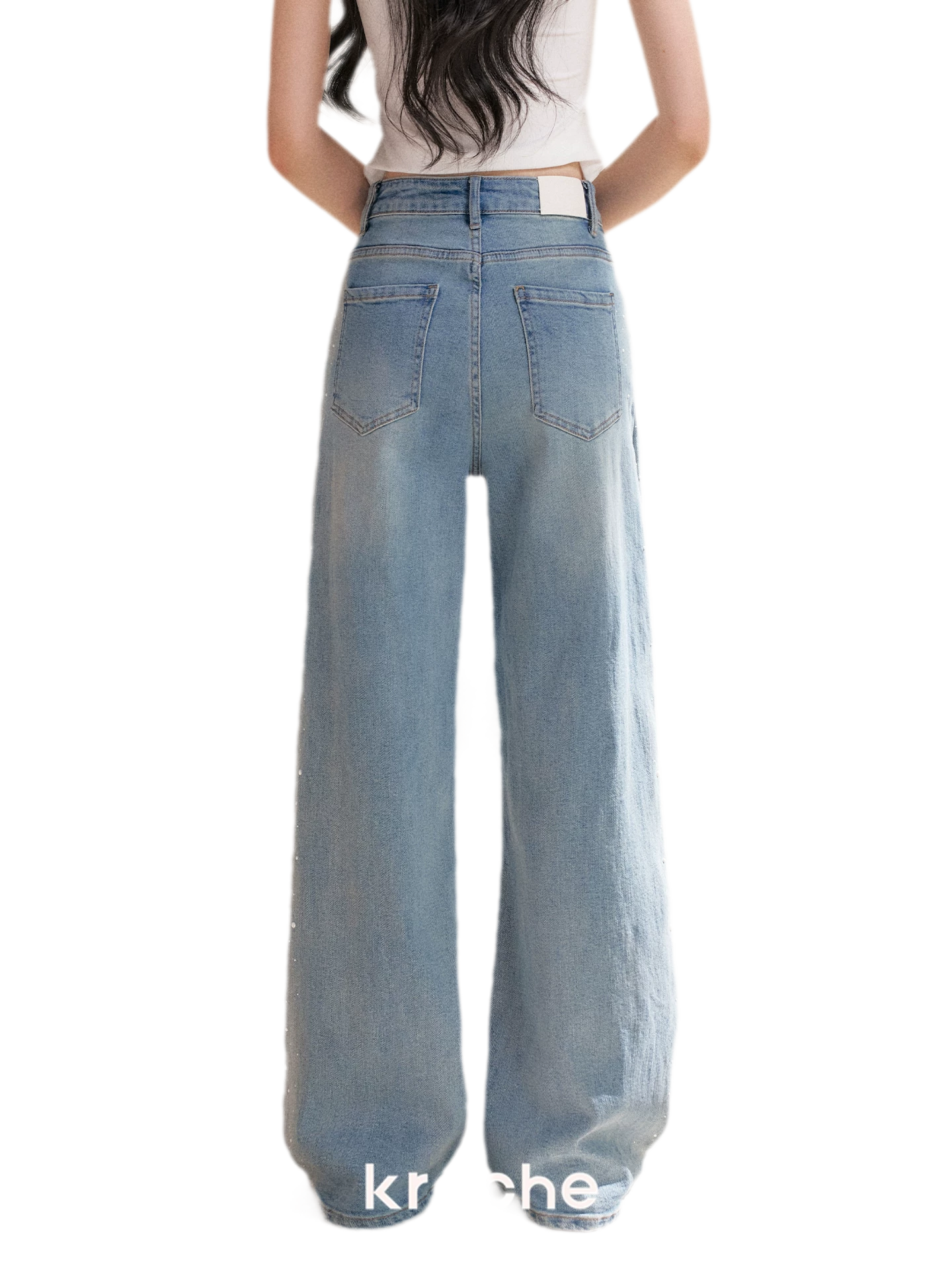 Staycation Straight Leg Moonlight Jeans