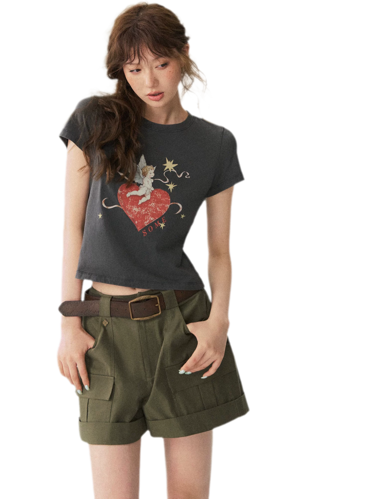 Cupid Heart Graphic Tee
