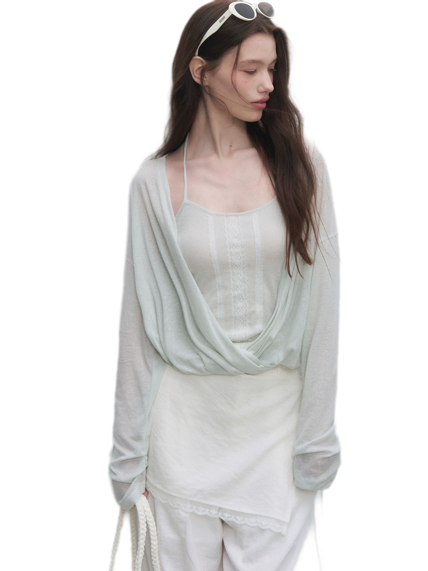 Lyocell Linen Lantern Sleeve Set