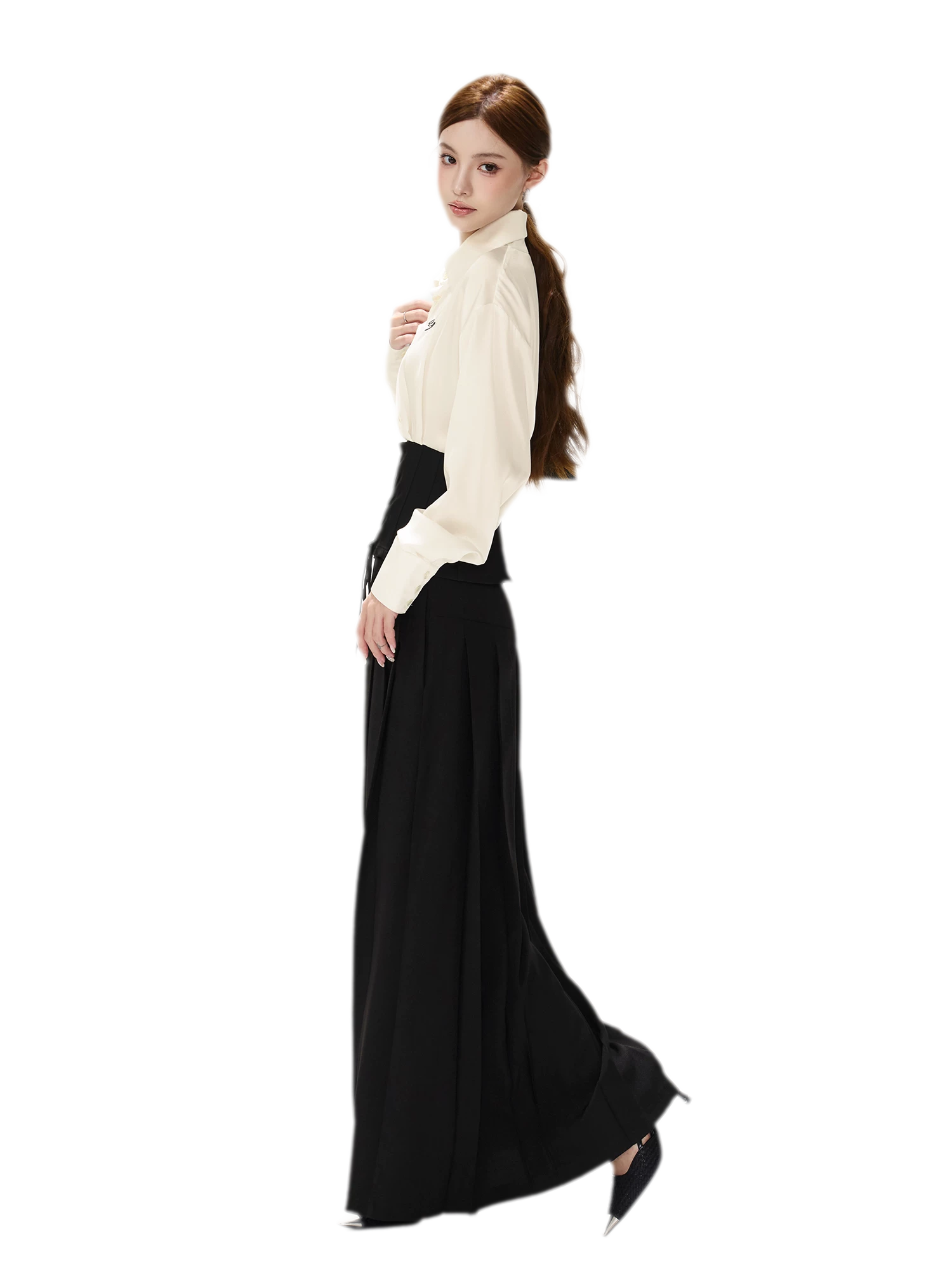 Anti-Wrinkle A-Line Skirt