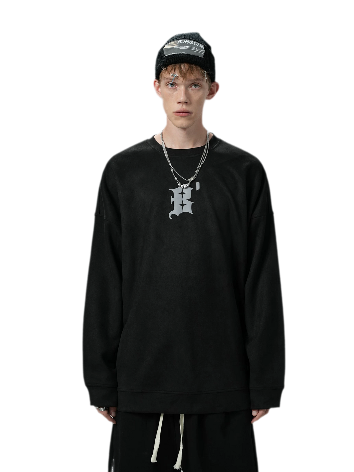 Eco Suede Oversized Sweatshirt
