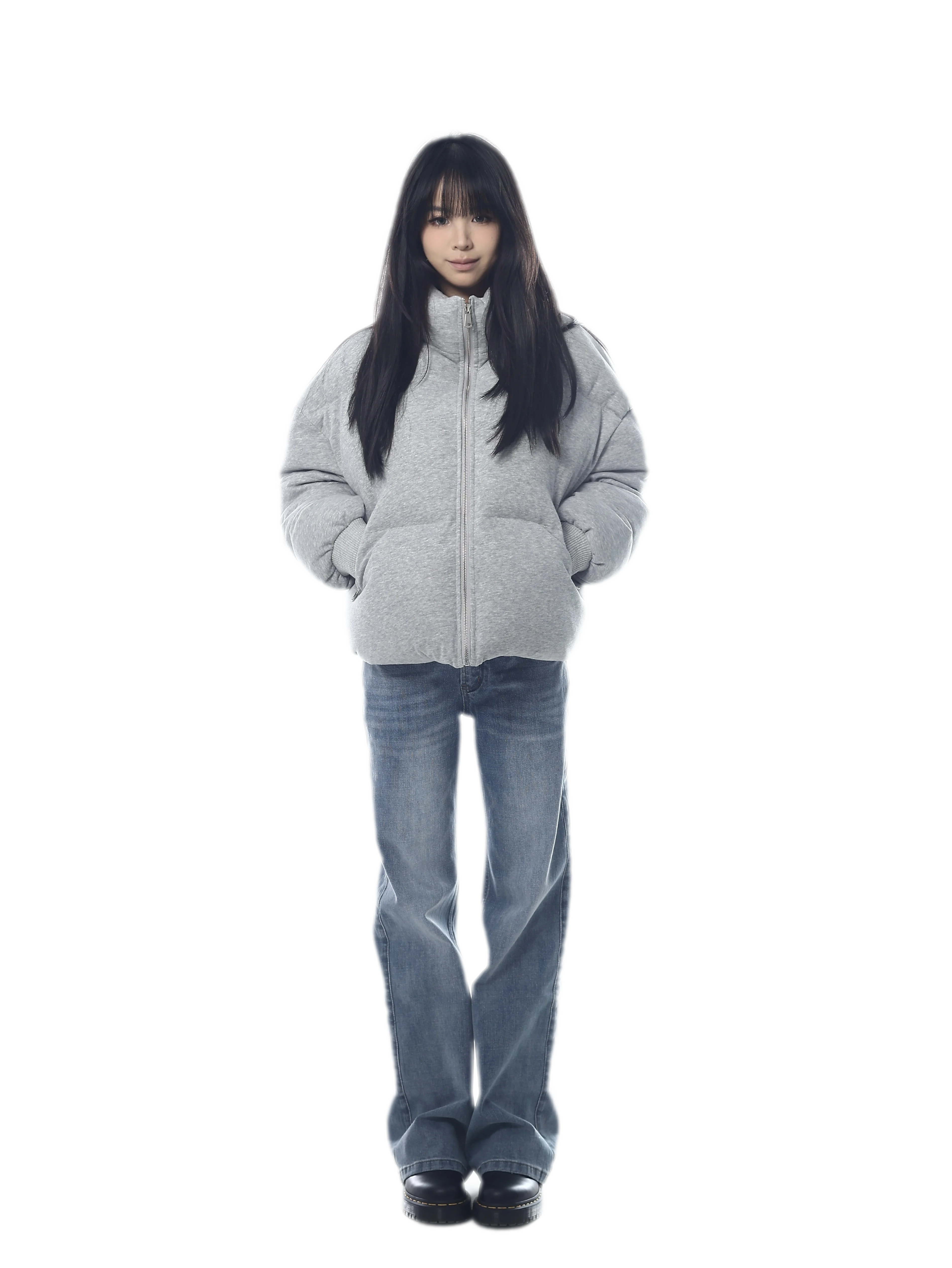 Low-Rise Straight Jeans