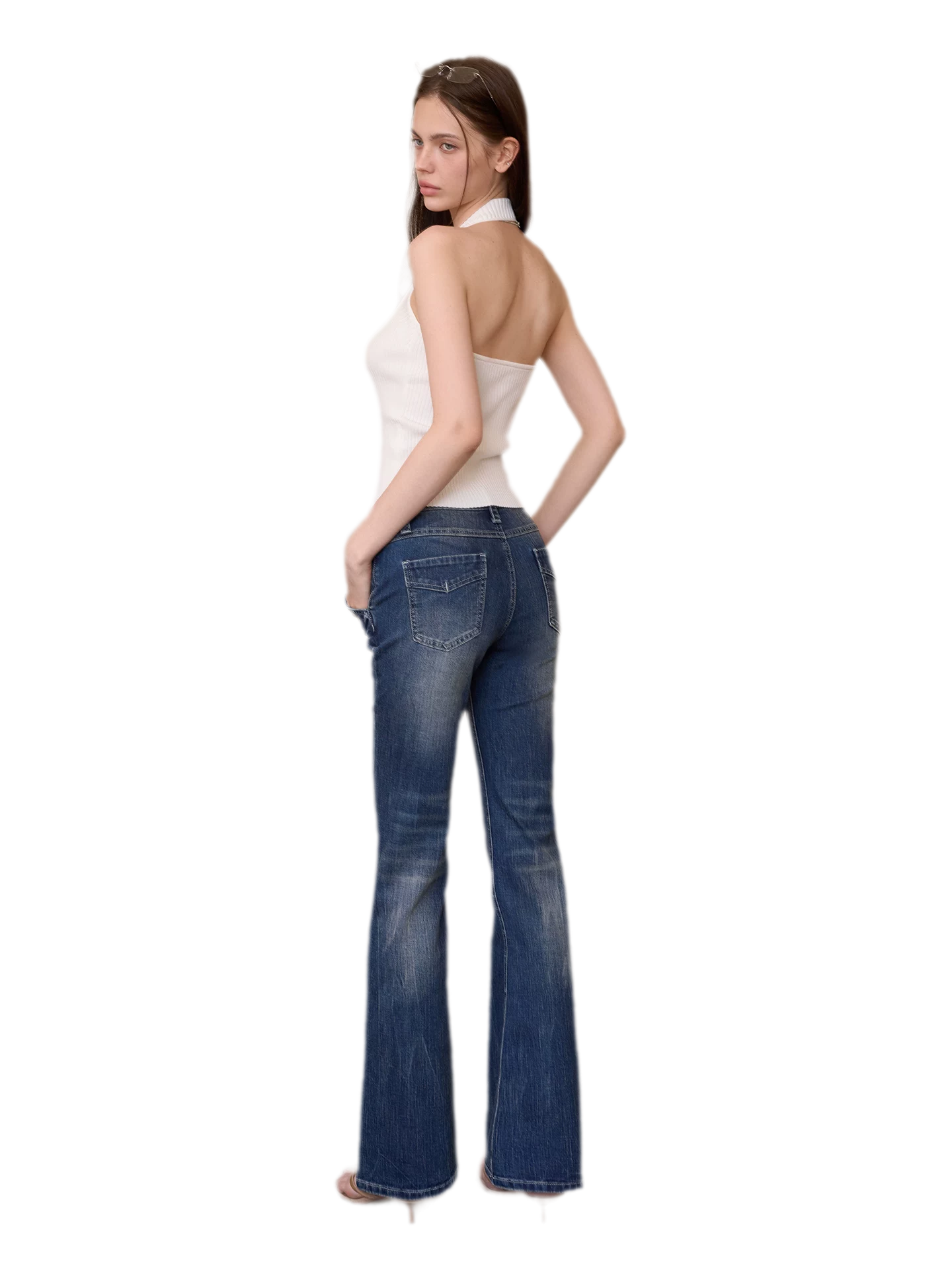 Wide Strap Halter Tank