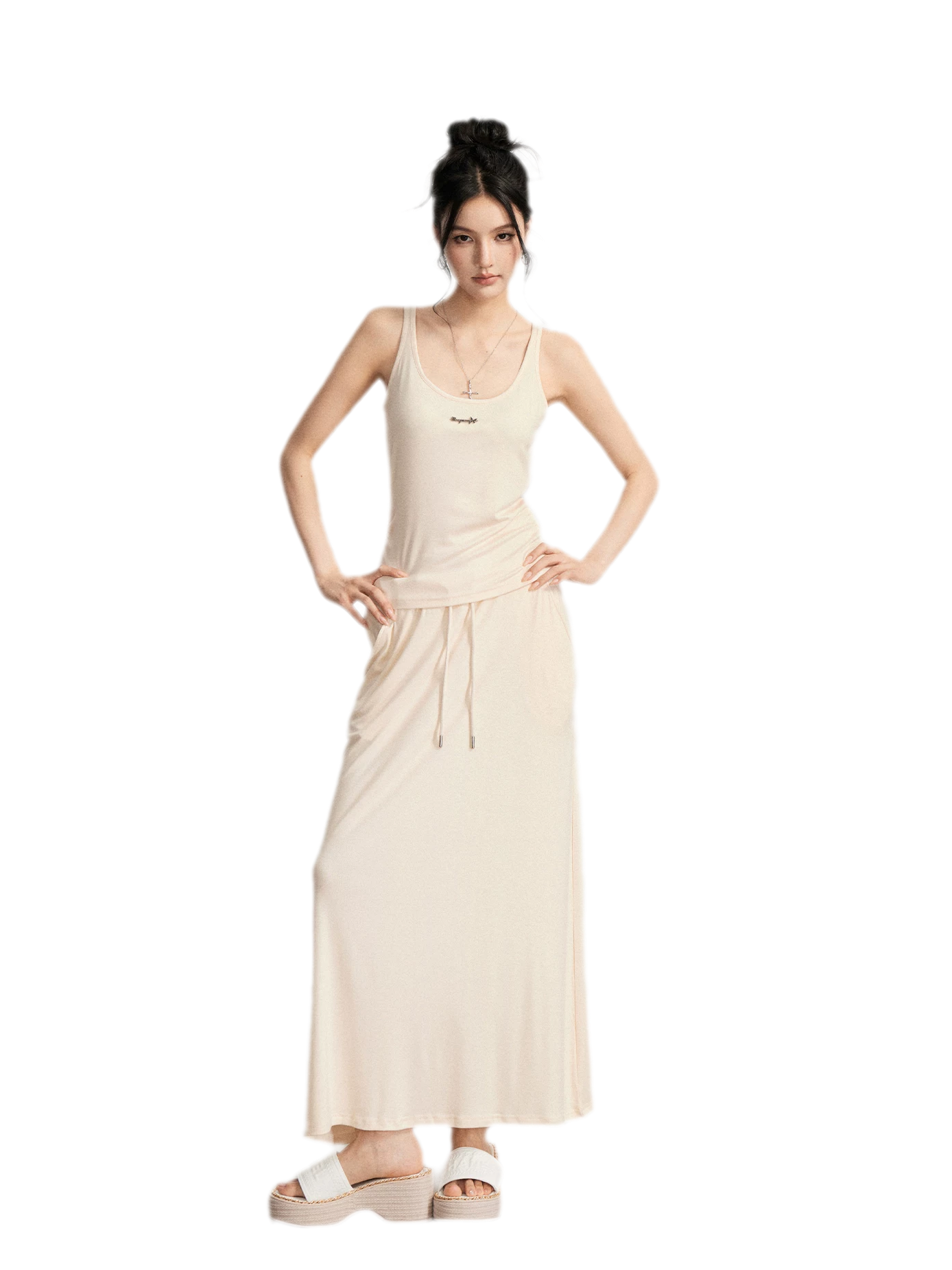Modal Tank Skirt Set