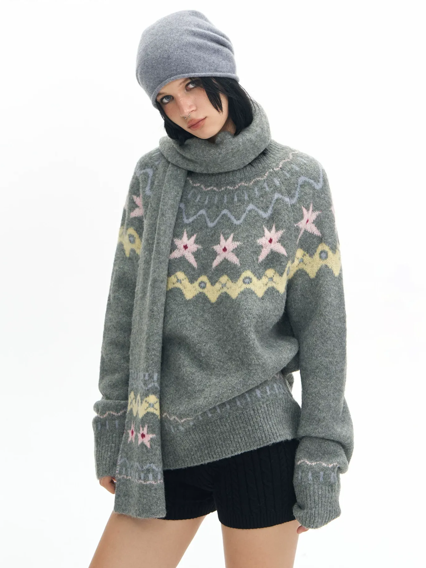 Fair Isle Wool Sweater