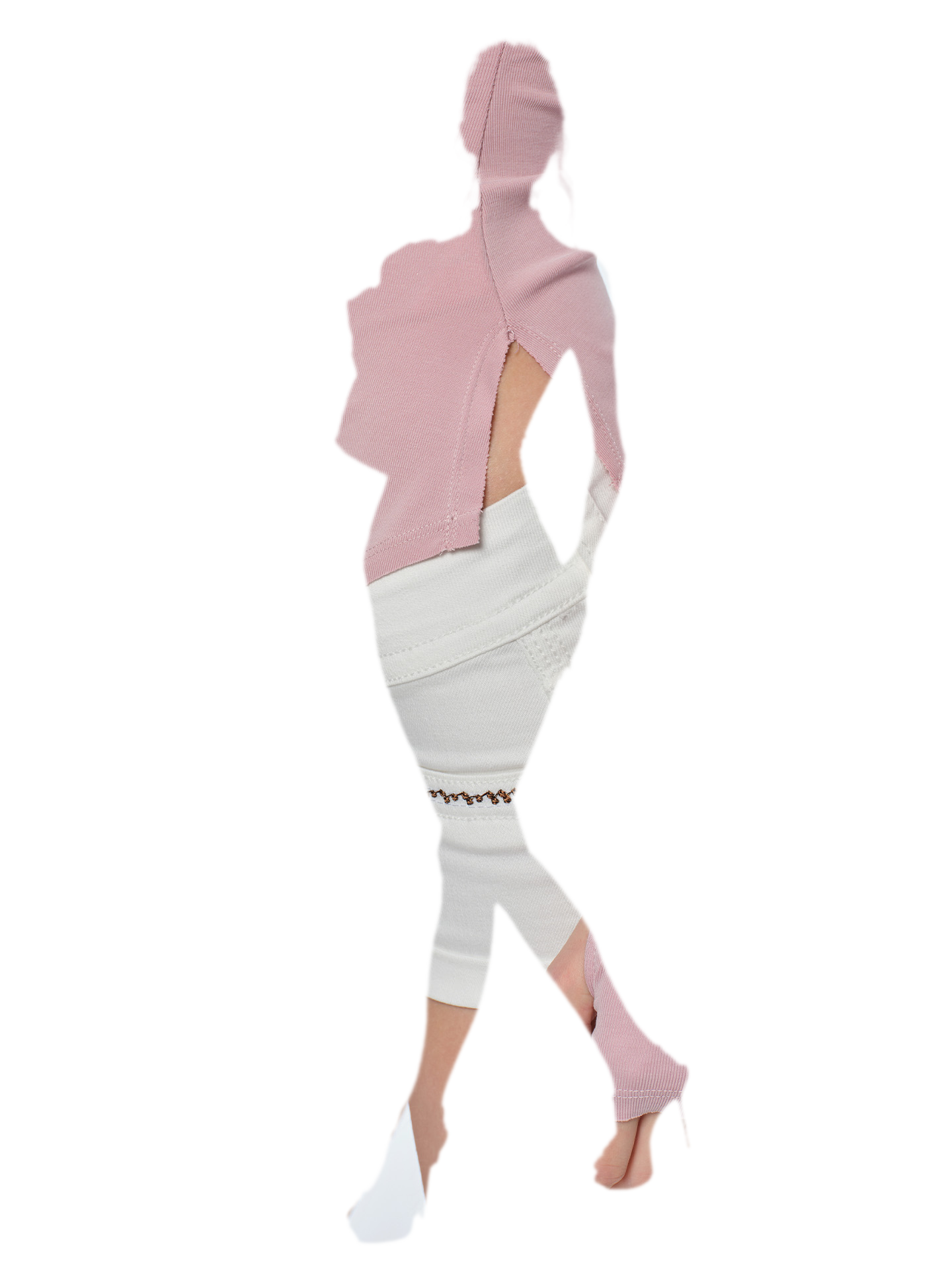 Modal Slim-Fit V-Neck Top