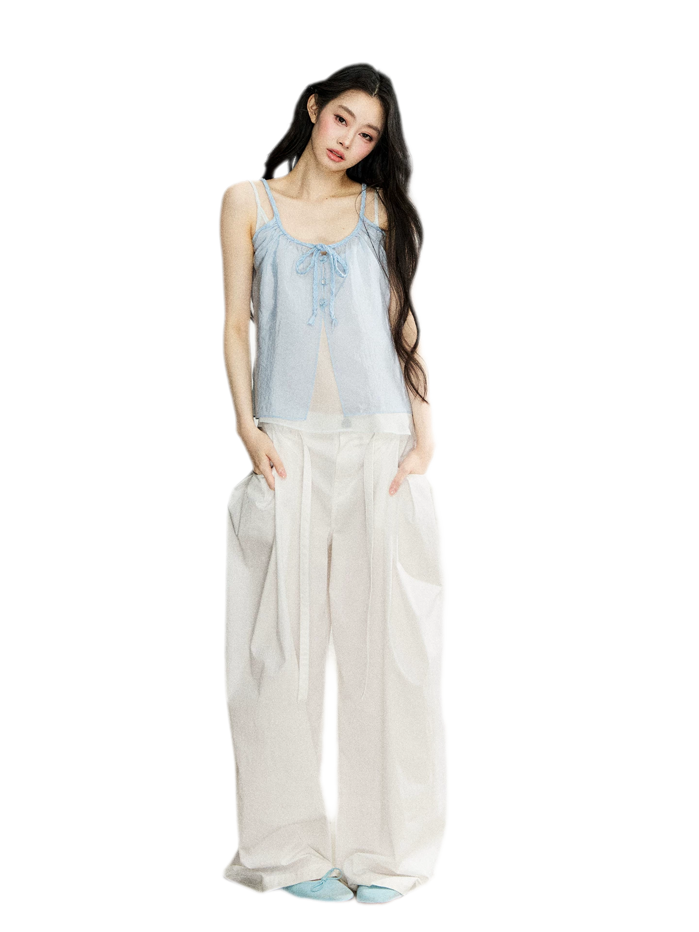Wide Leg High Waist Pants