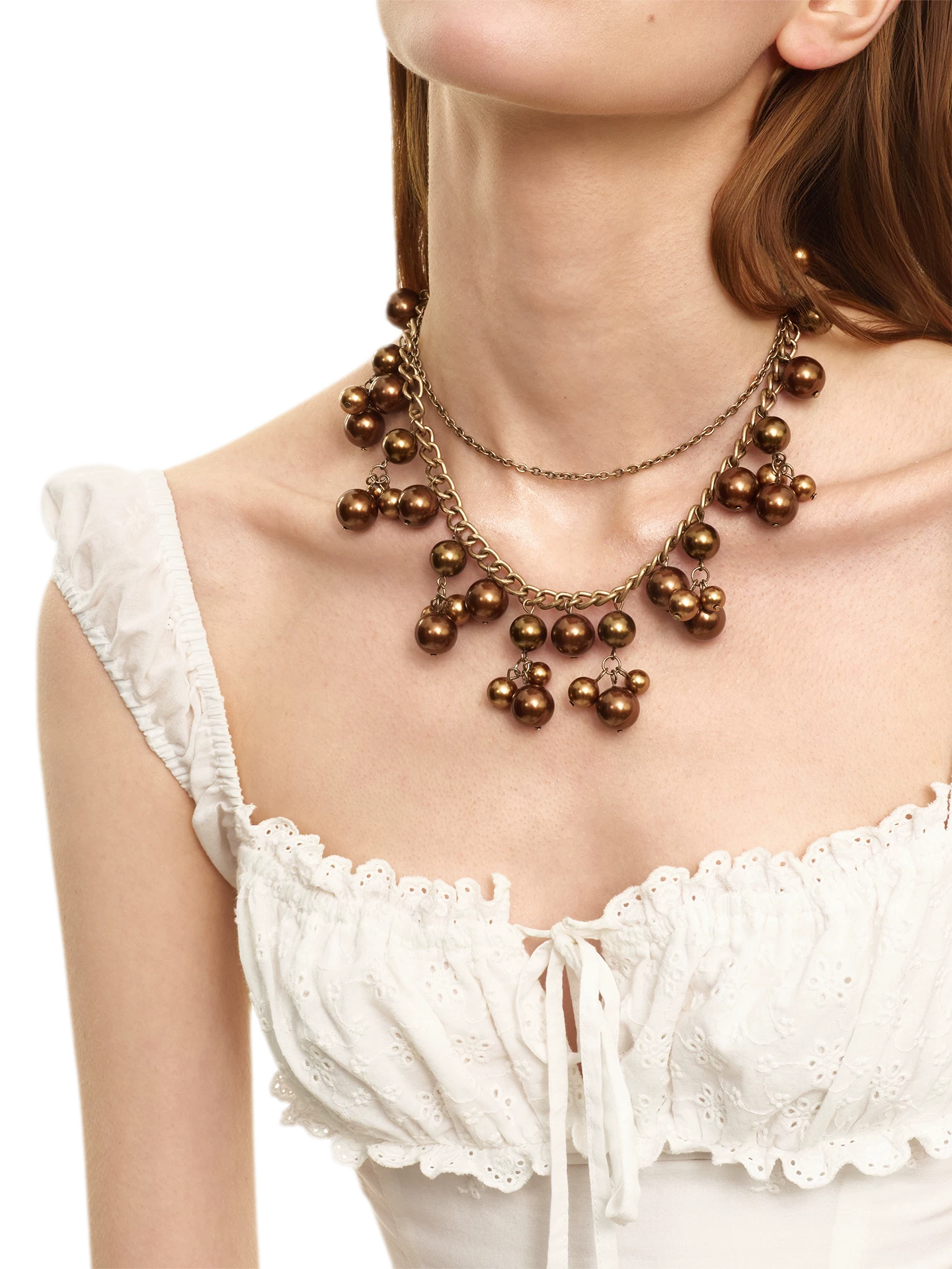 Vintage Double-Layered Chain Necklace
