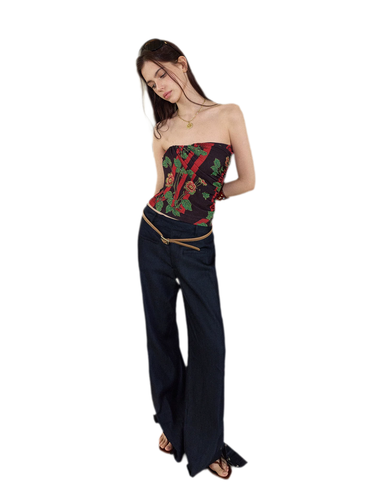 Vintage Low-Waist Jeans