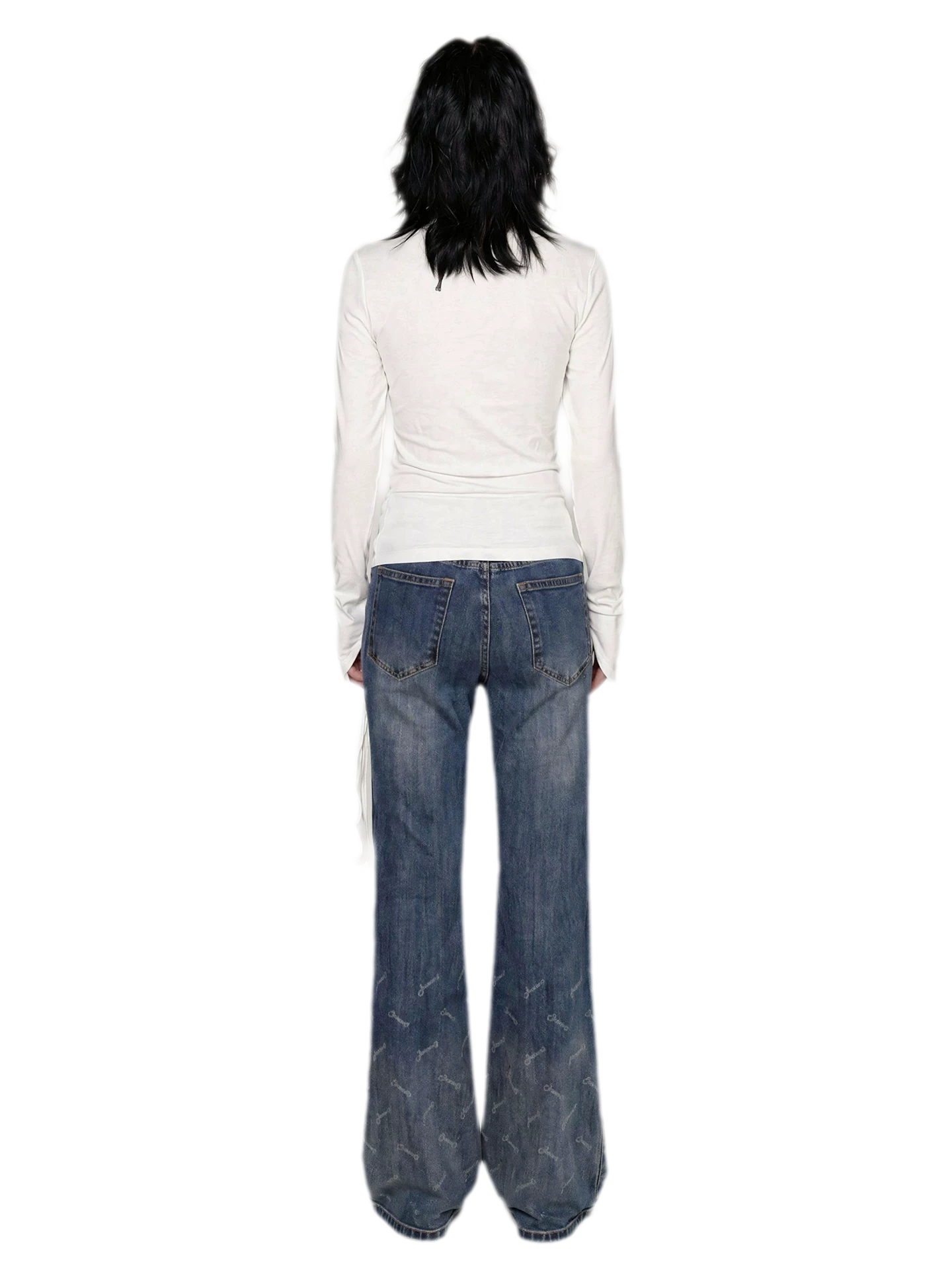 Vintage Logo Flare Jeans