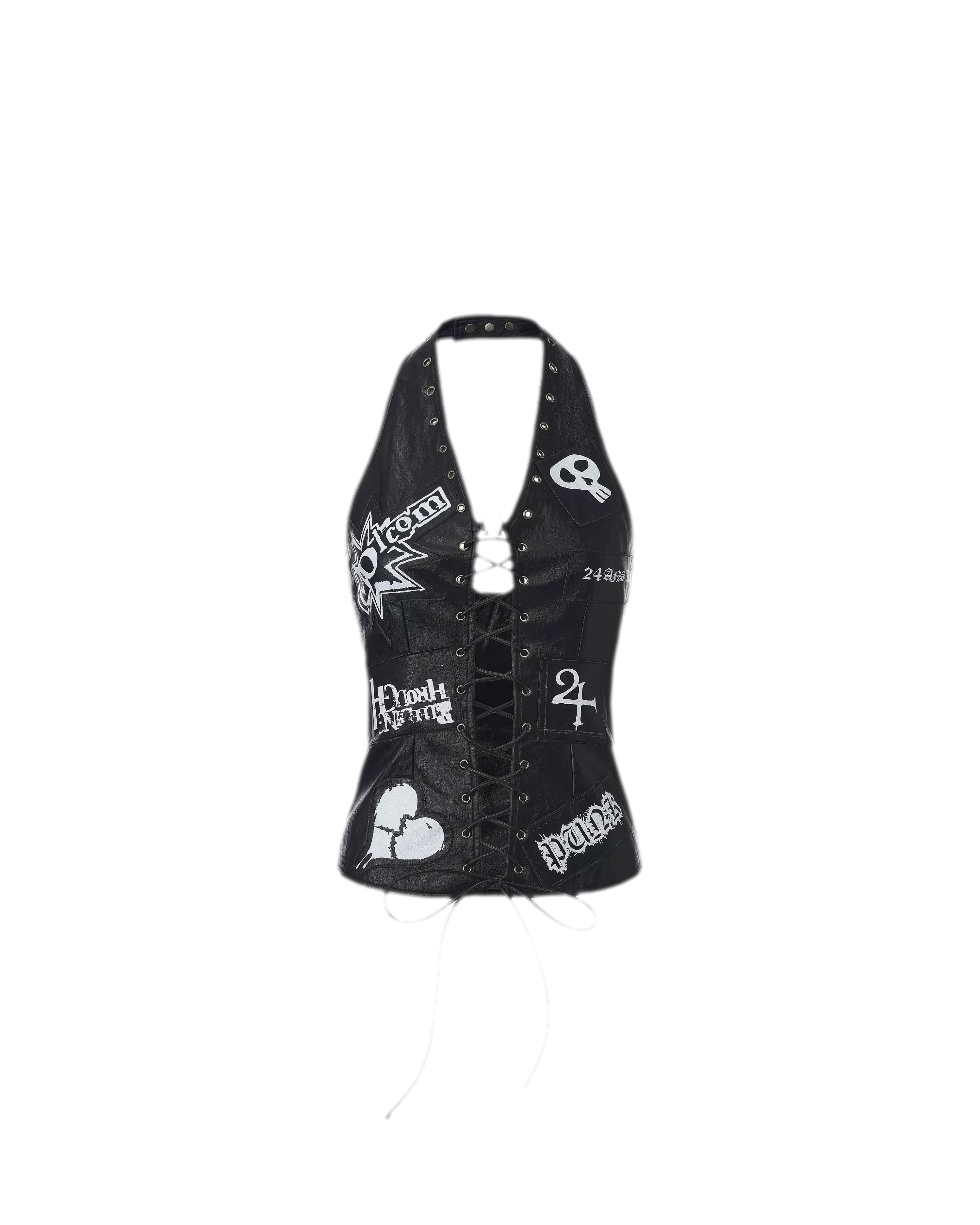 24ANS Punk Halter Set – Vest & Tank Tops