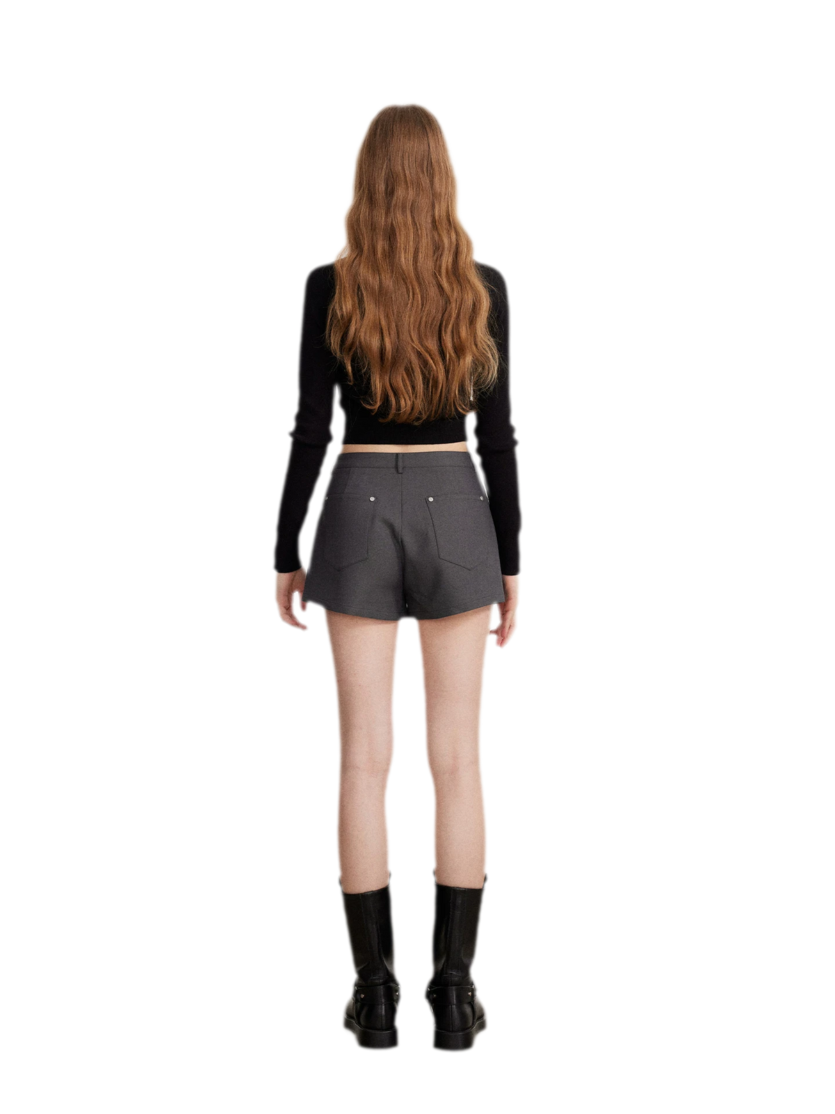 Double-Waist Convertible A-Line Skort