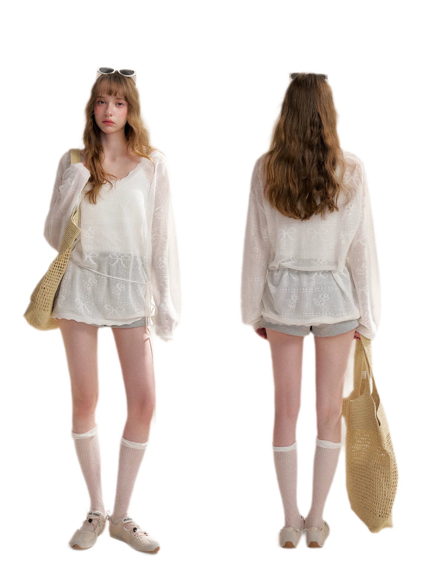 Lyocell Jacquard Cloud Knit