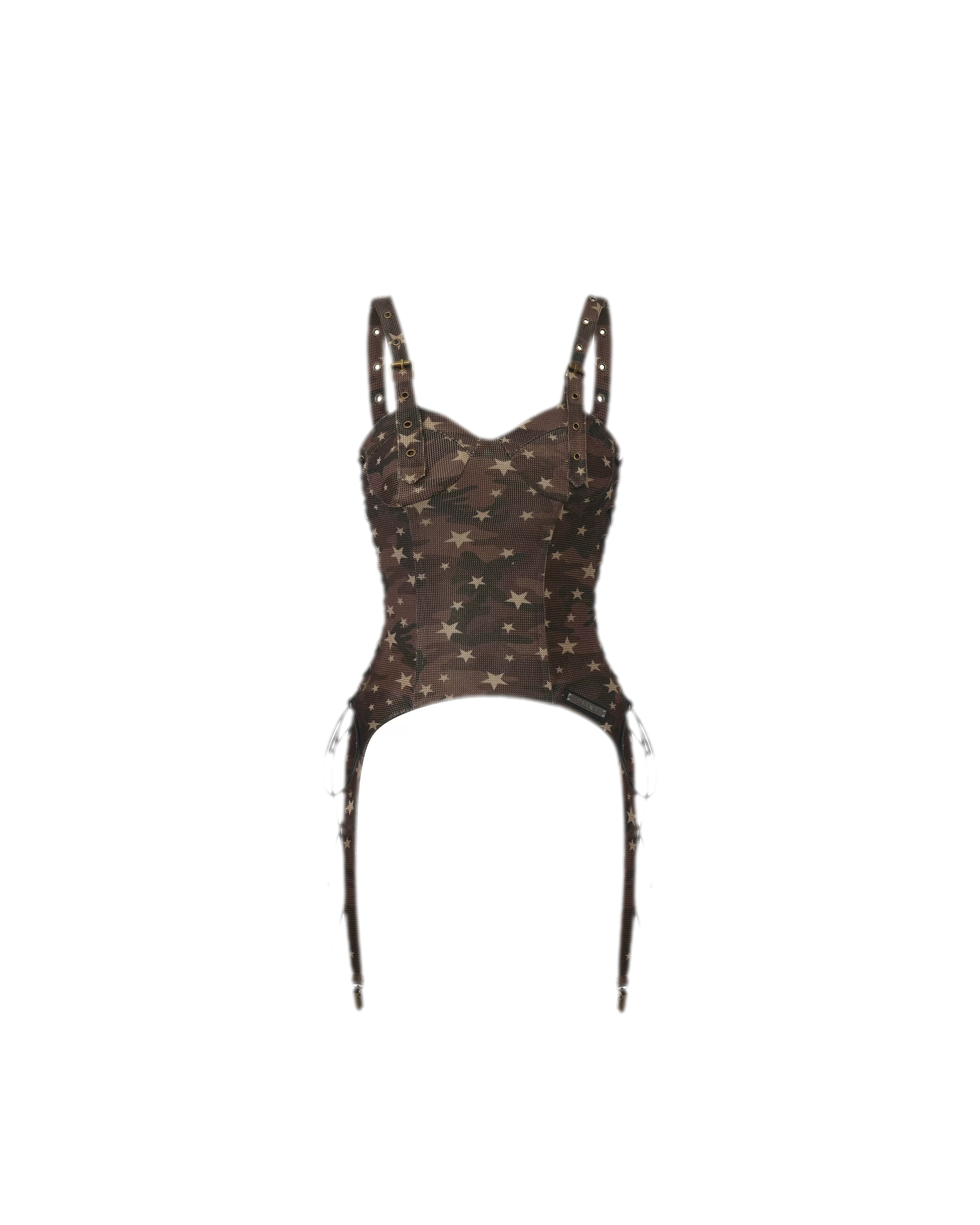 24ANS Camouflage Corset Camisole – Vest & Tank Tops