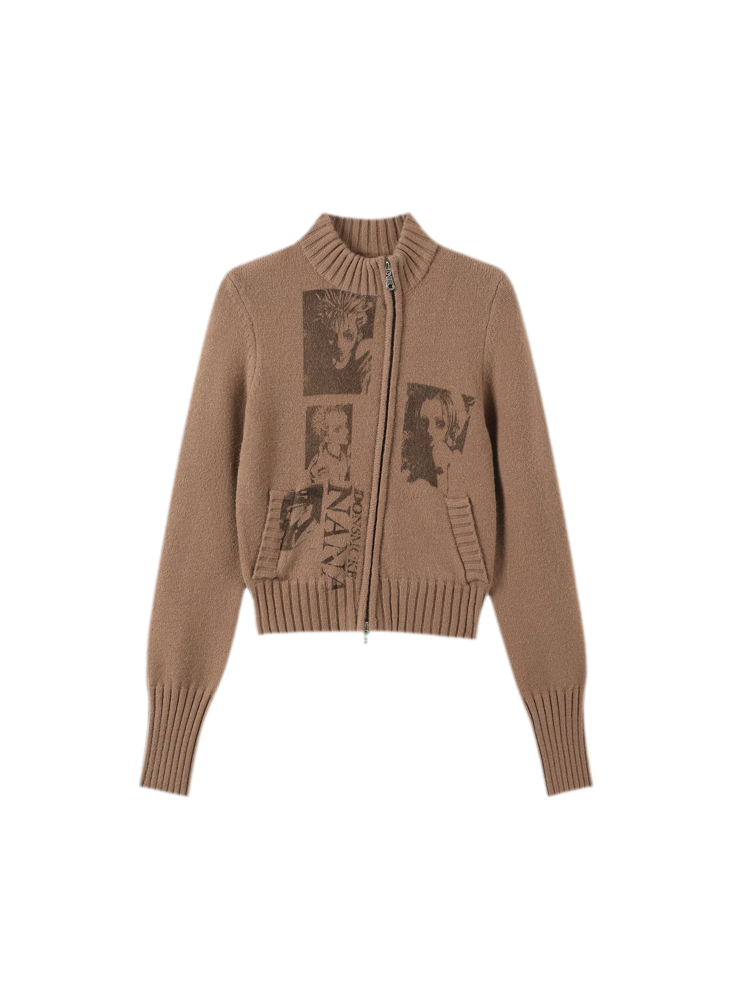 DSM X NANA Printed Zip Cardigan
