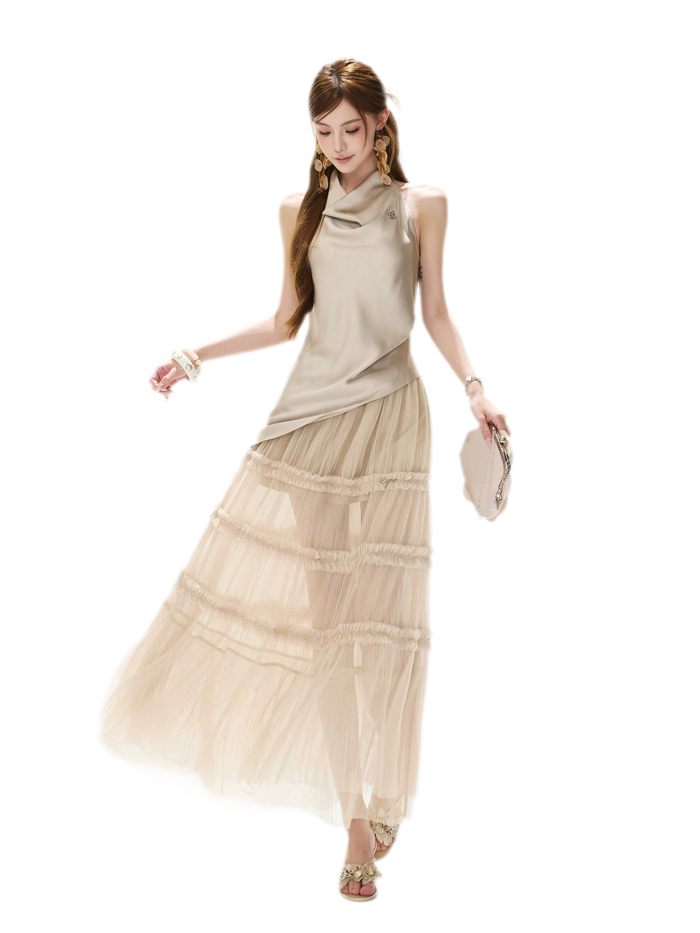Cowl Back Top