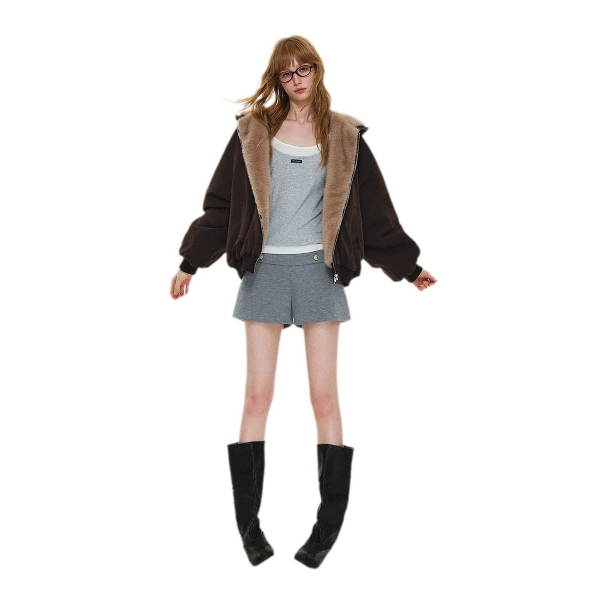 Modal Napoleon Button Shorts
