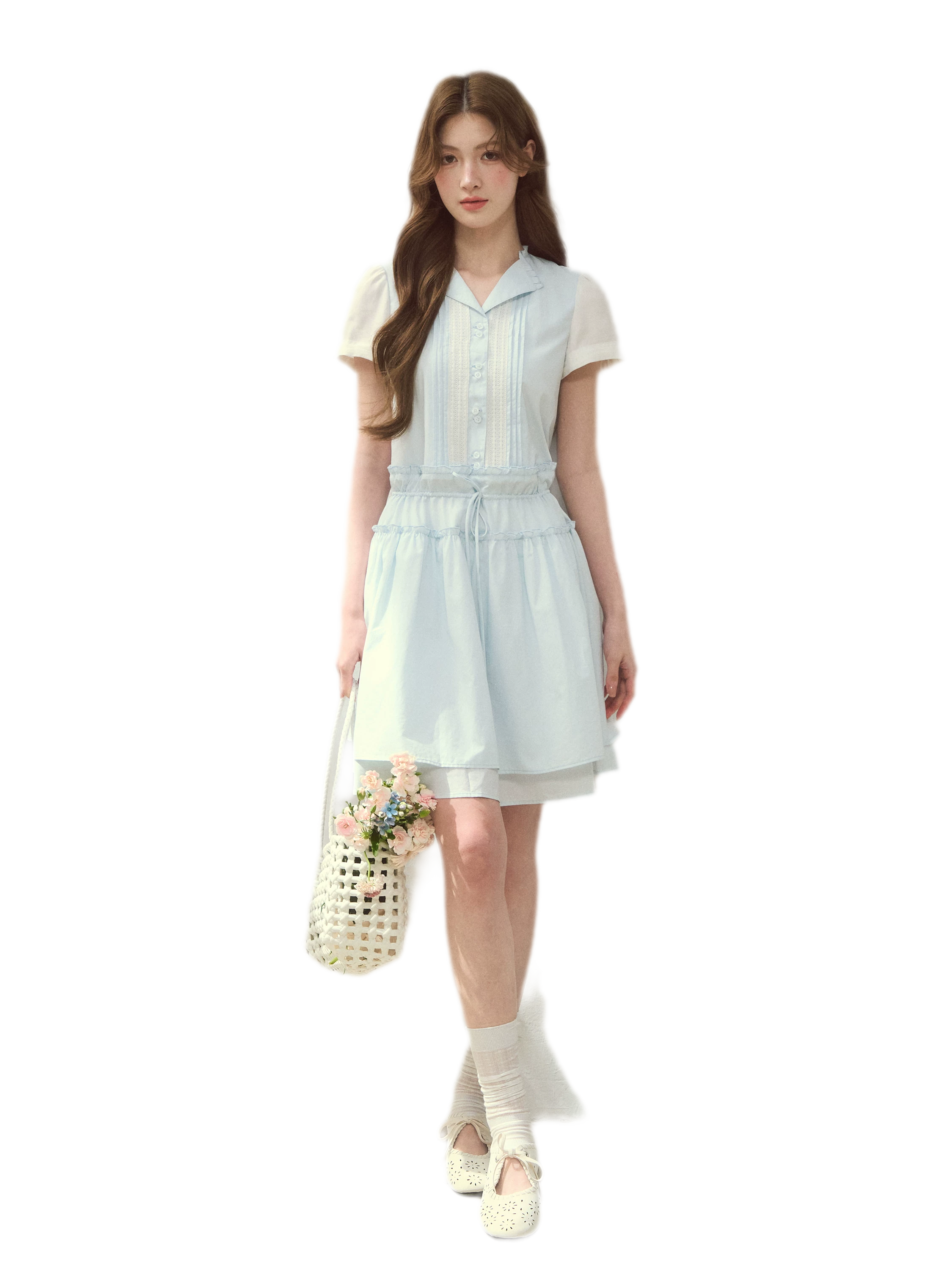 Sea Breeze Shirt Dress