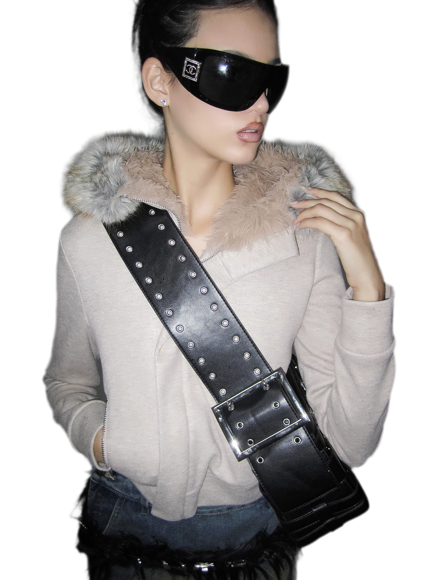 Hooded Plush Zip Set