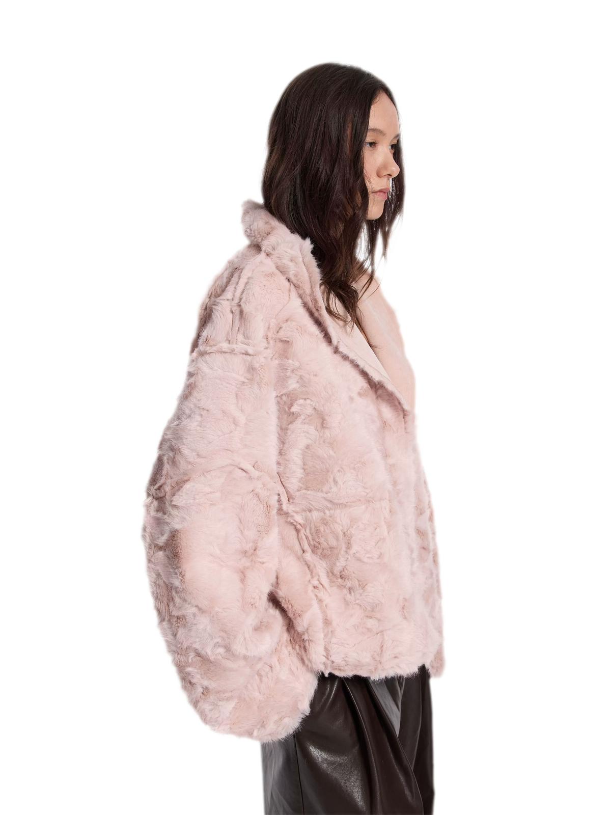 Faux Fur Reversible Short Jacket