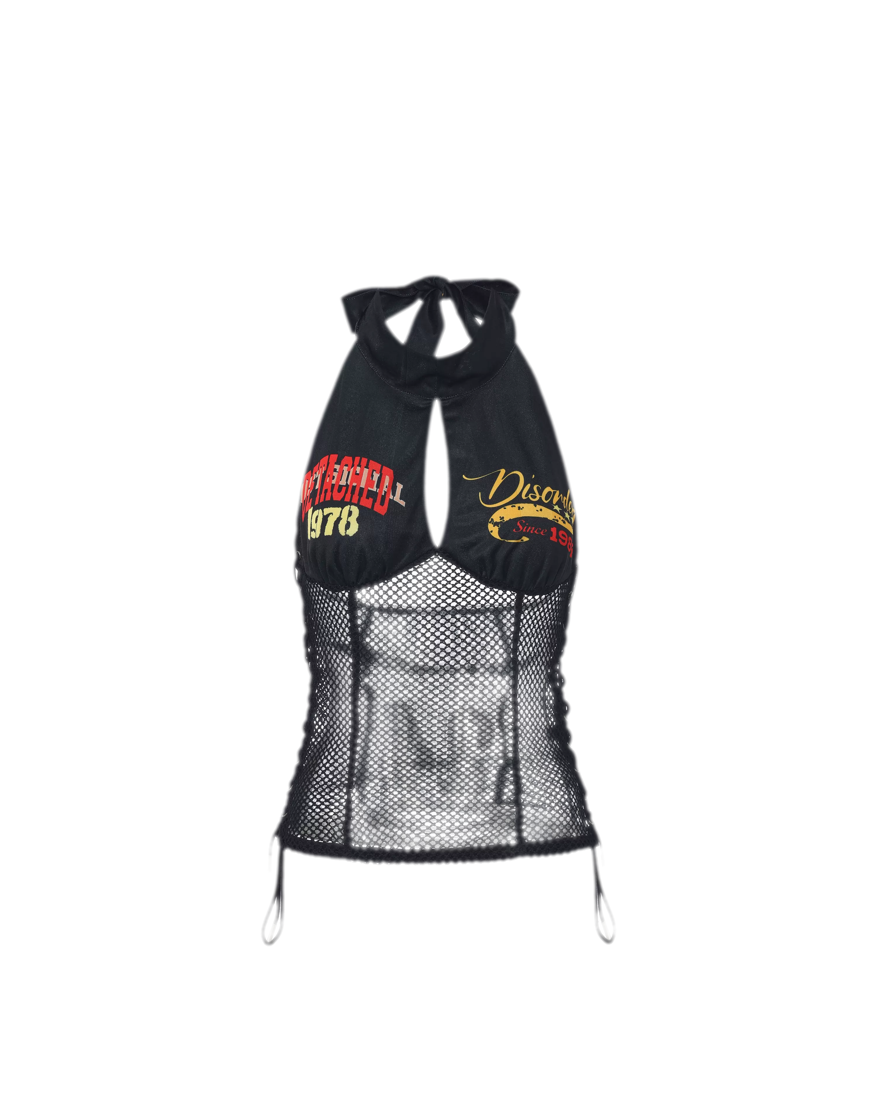 24ANS Halter Mesh Camisole – Vest & Tank Tops