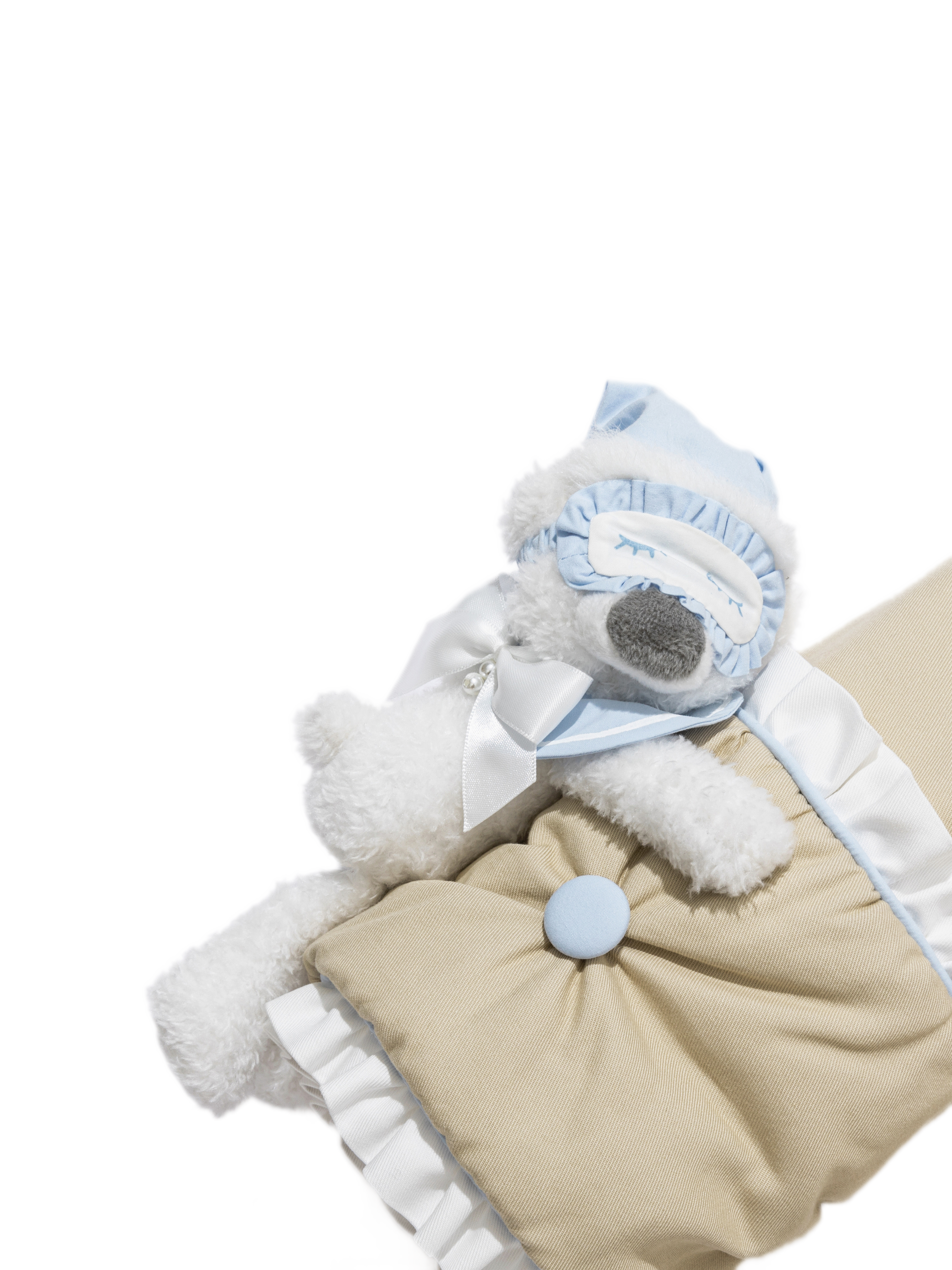 Textured Cotton Double-Breasted Trench Dress