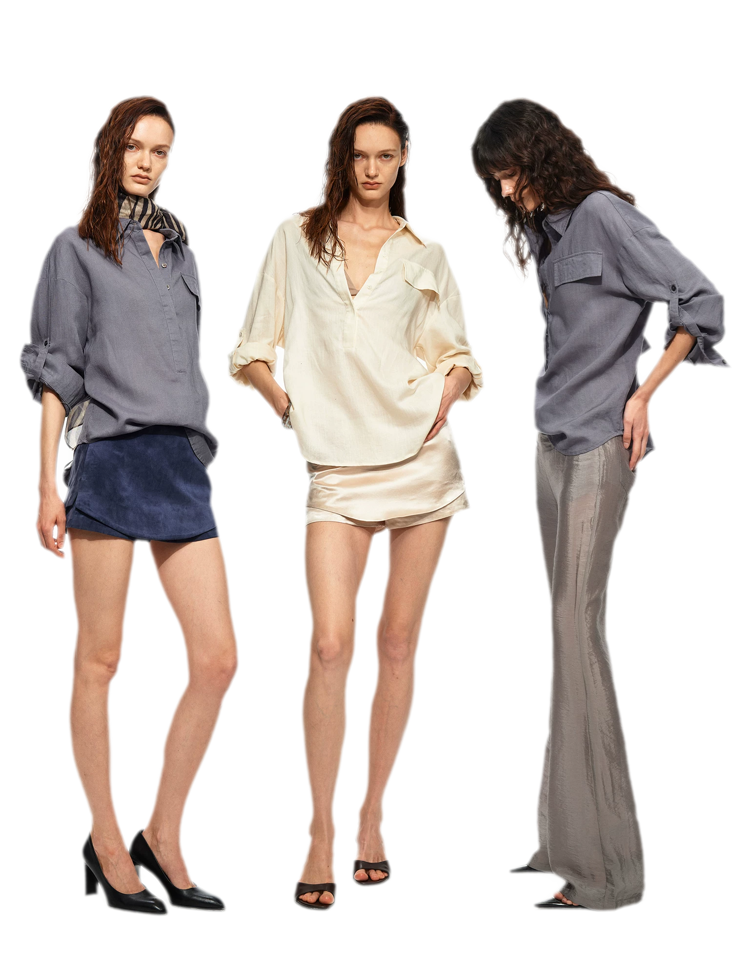 Tencel Linen Textured Shirt