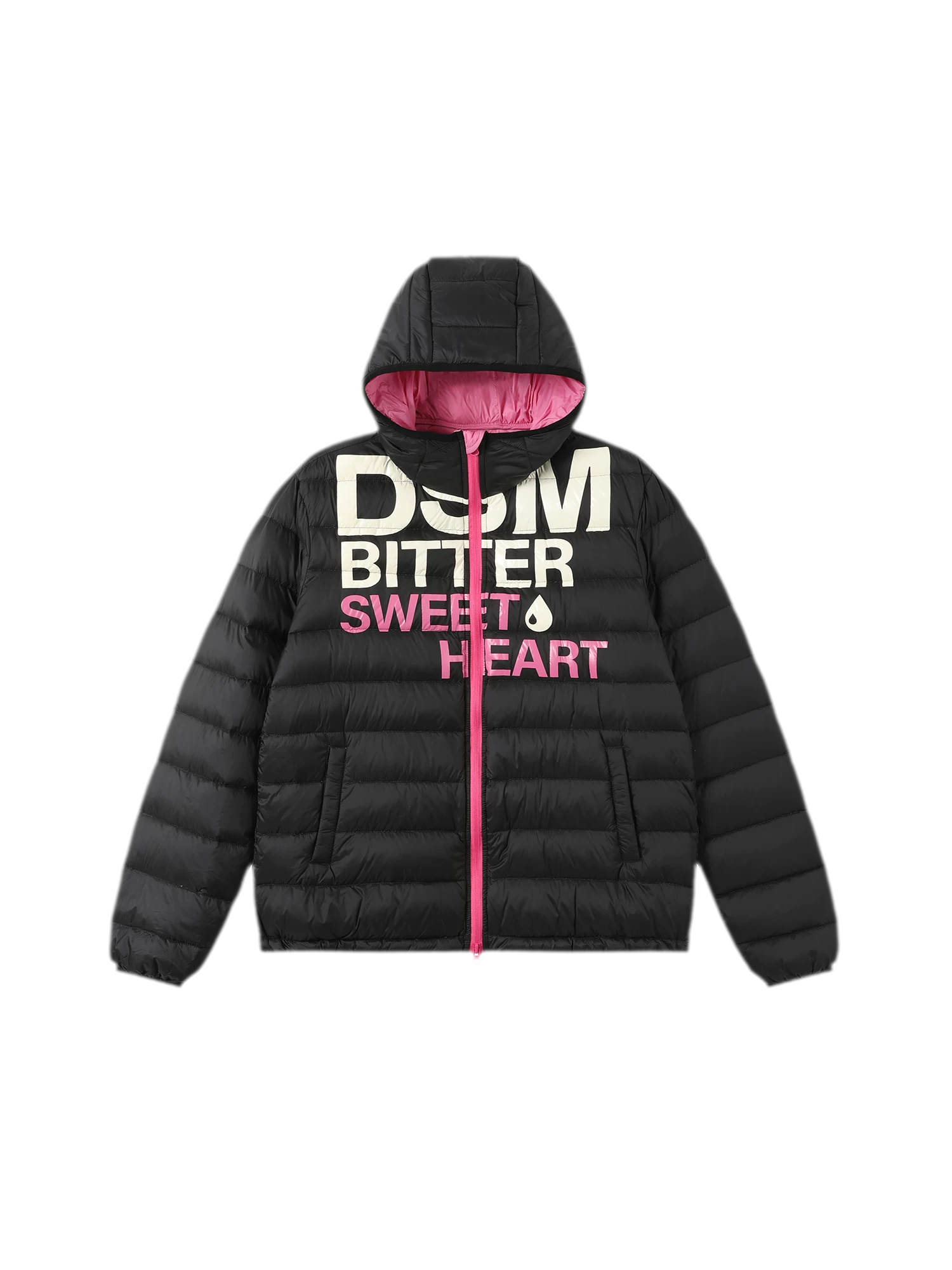 Lightweight Ribbed Quilted Down Jacket