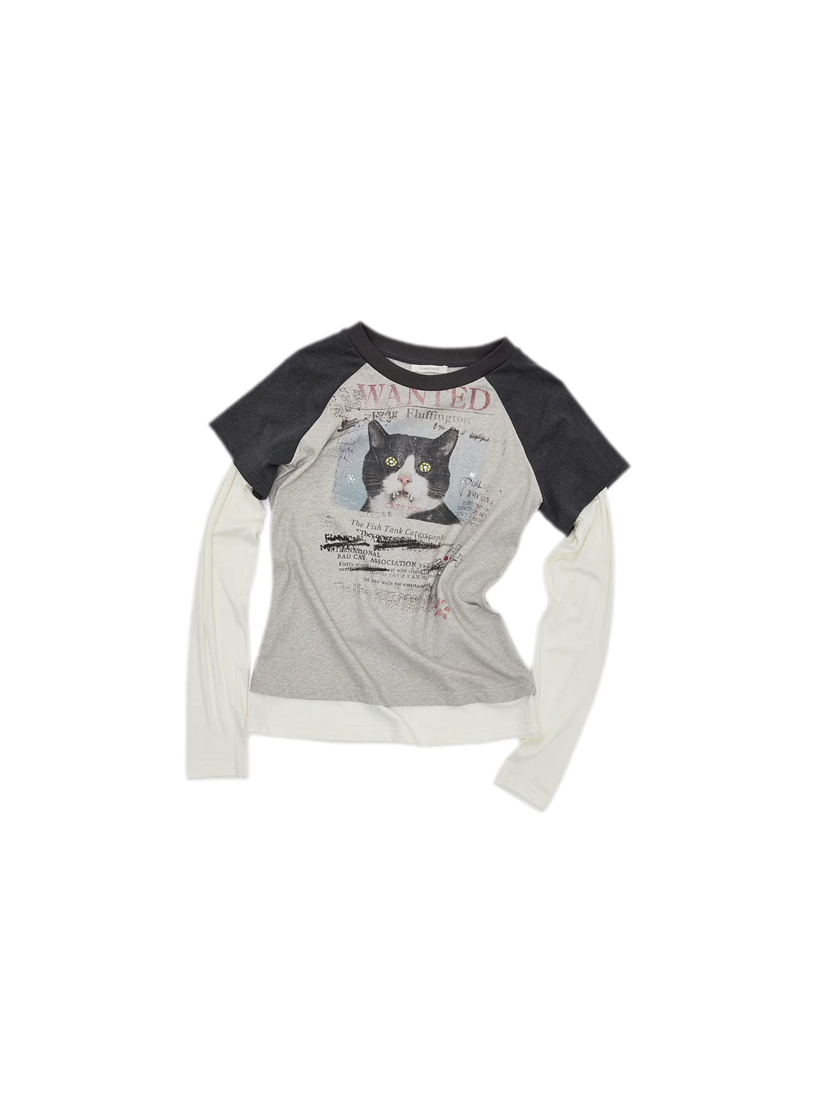 Graphic Color-Block Raglan T-Shirt