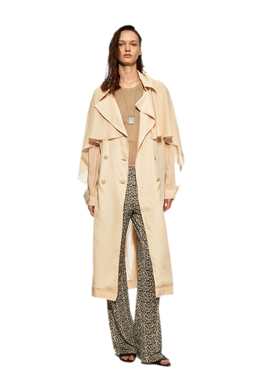 Linen Tencel Sun Trench