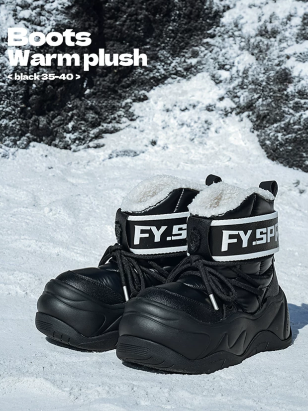 Thick Sole Snow Boots