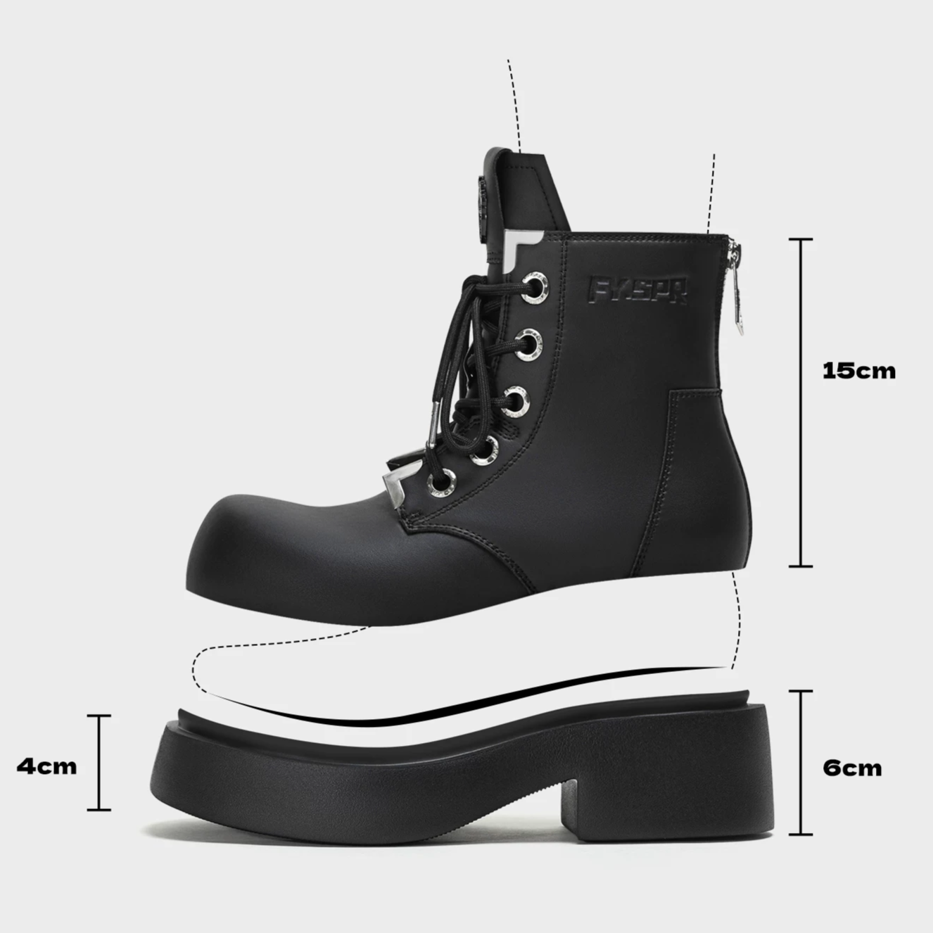 Chunky Platform Ankle Boots