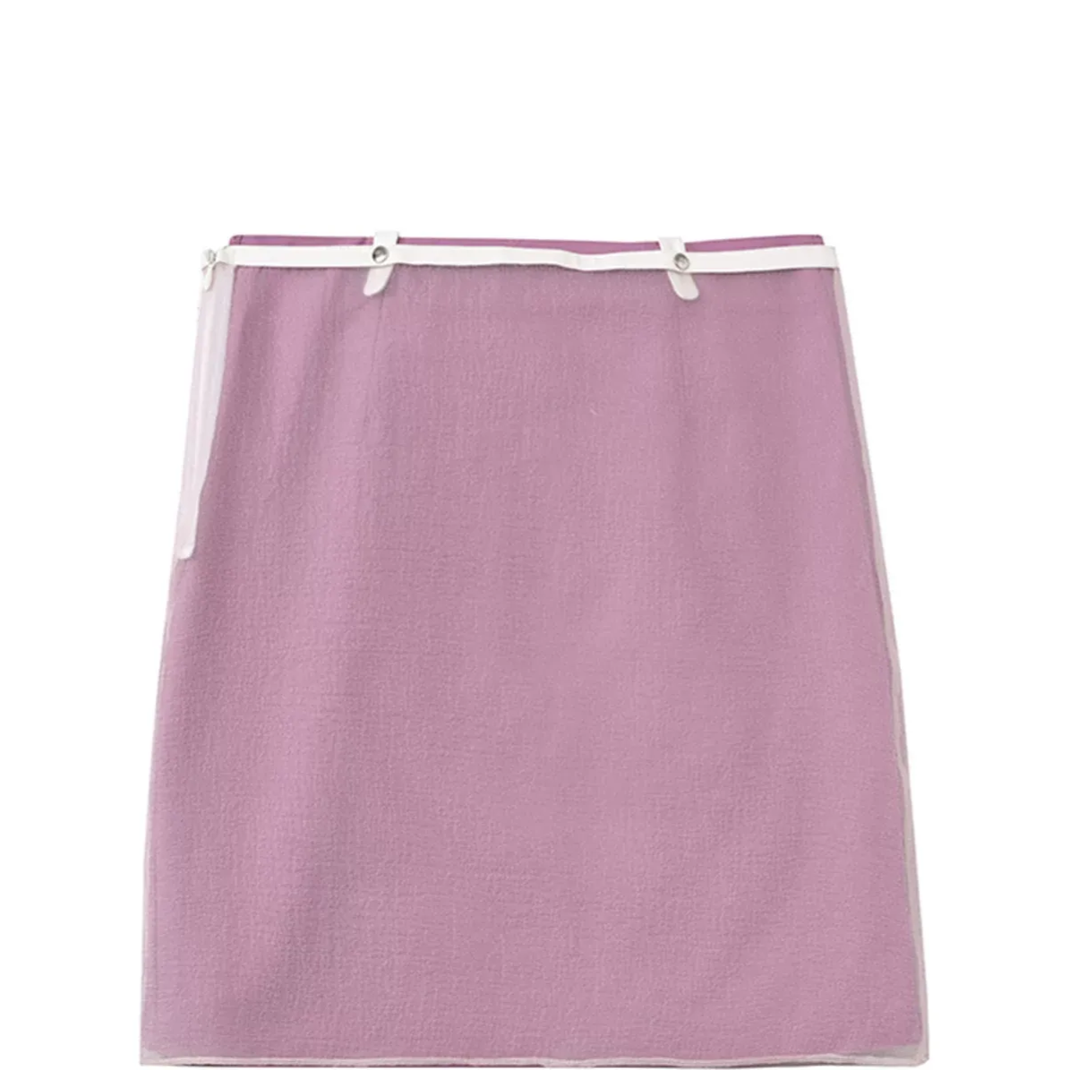 Double-Layer Mesh Skirt