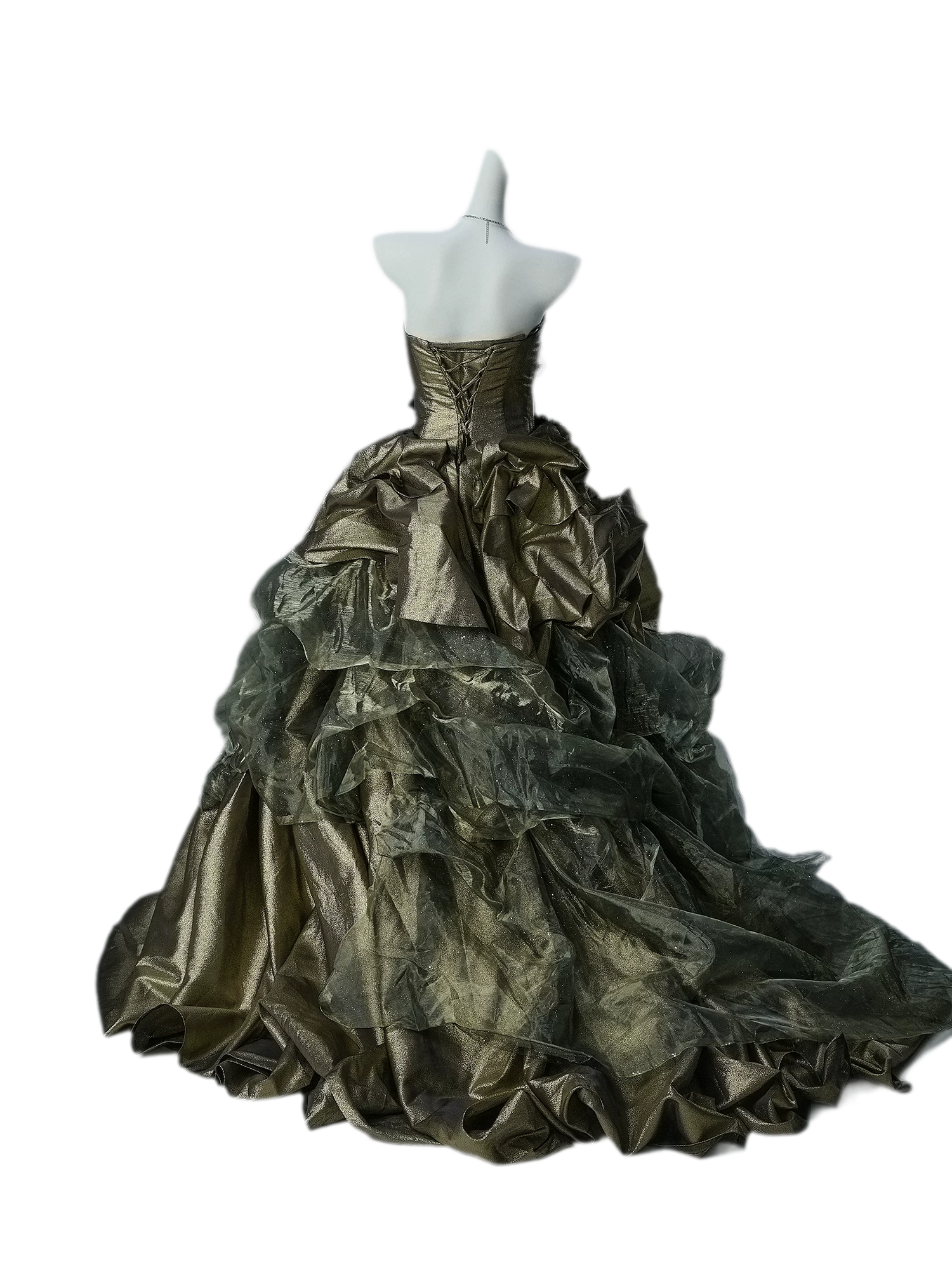 Heavy Embellished Ball Gown