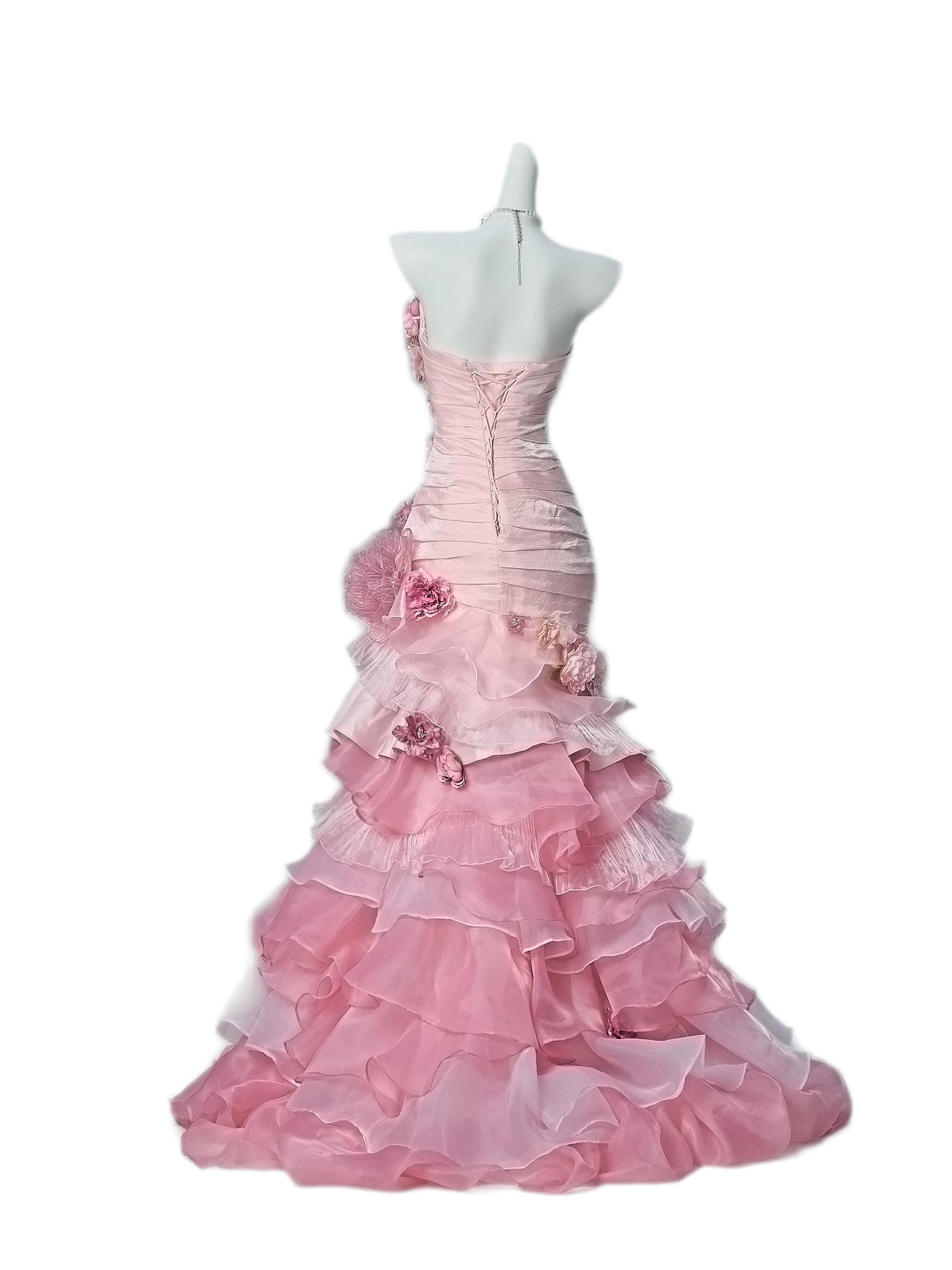 Flooded Rose Princess Gown